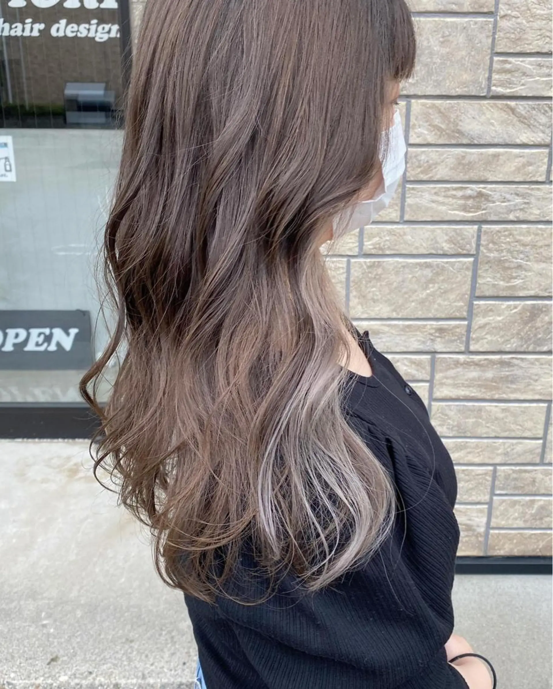 ロング カラー ヘアカラー FIORE hair design所属・山根 奈緒のマツエク・マツパデザイン