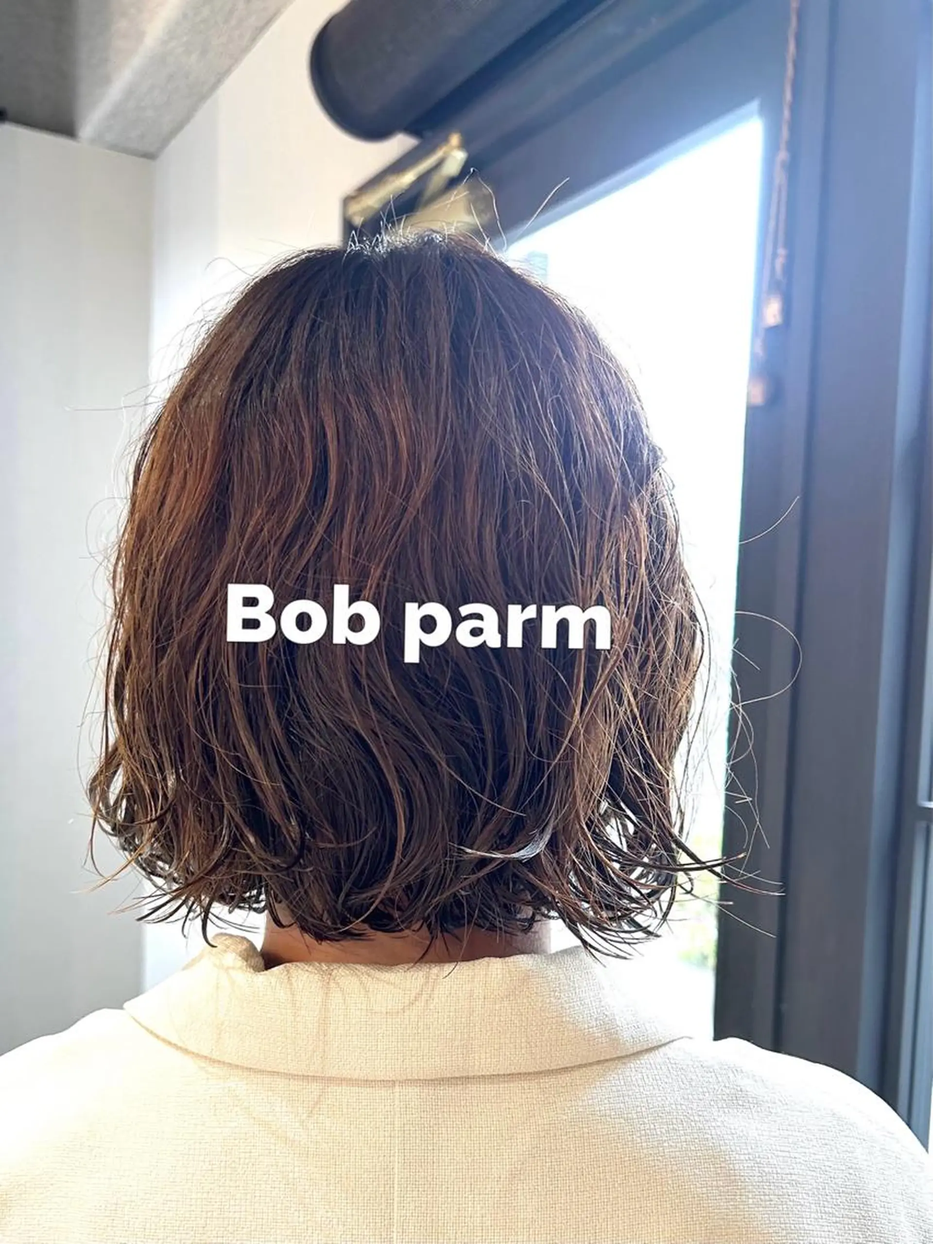 ミディアム パーマ ミディアムパーマ カット パーマ ROCCOeast Rukaのヘアスタイル