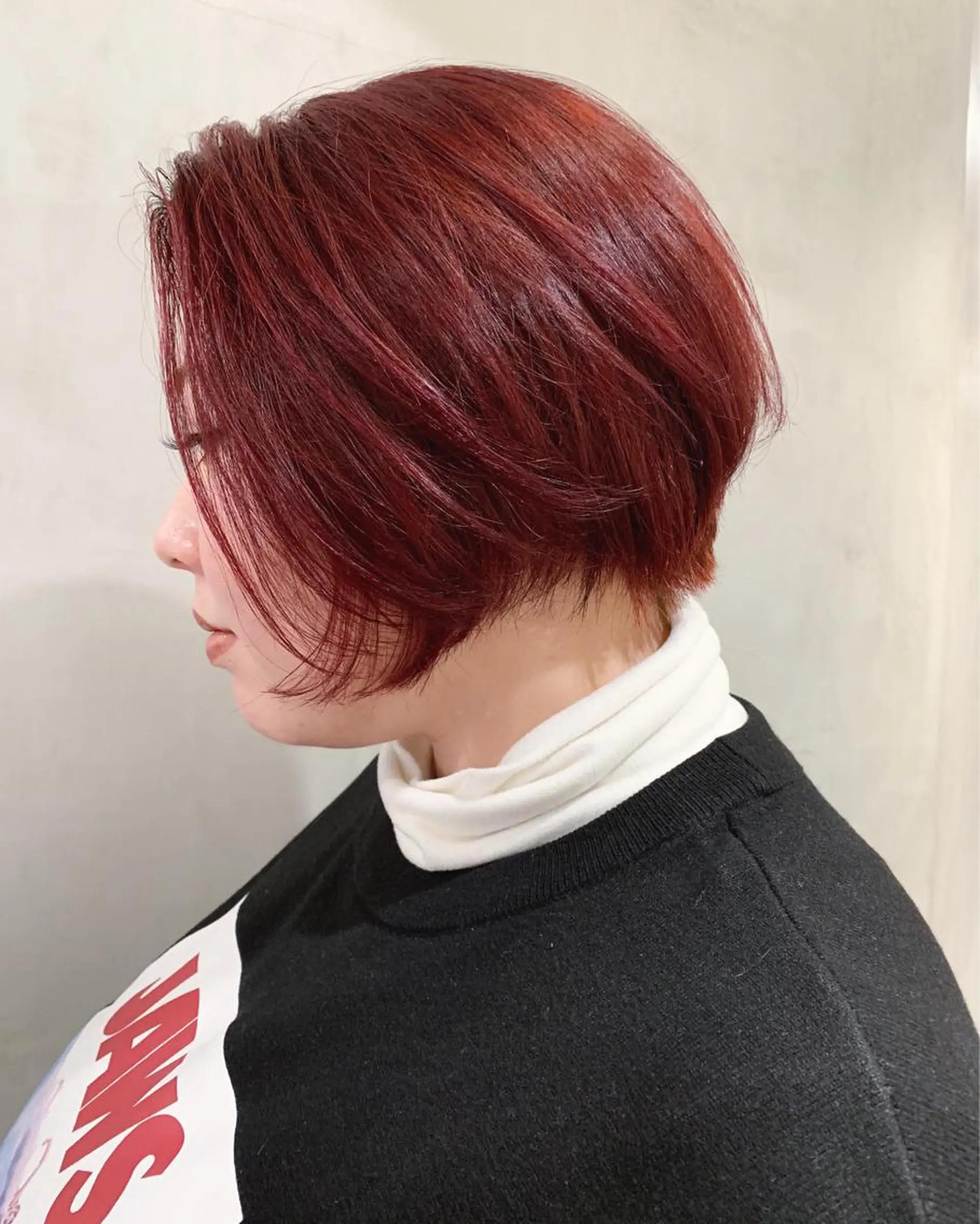 ショート カラー カット ヘアカラー トリートメント 優 作のヘアスタイル
