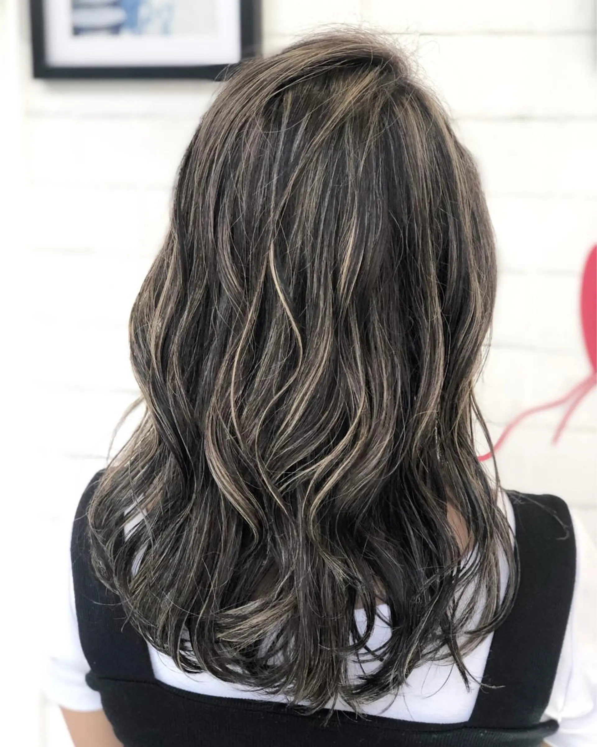 セミロング カラー 💙髪質改善 💙和田💙のヘアスタイル