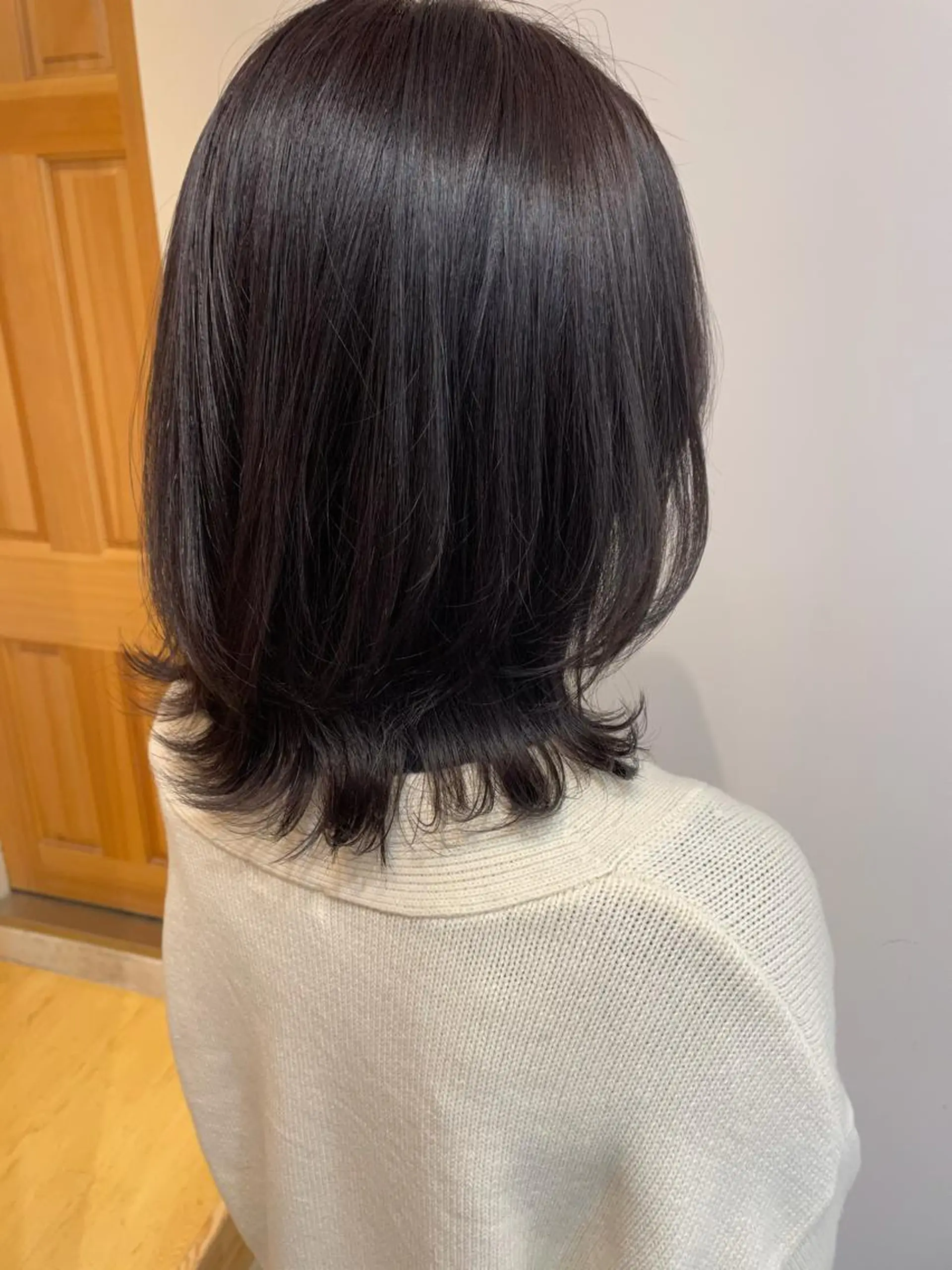 ミディアム カラー 透明感カラー ラベンダーカラー レイヤーカット カット ヘアカラー トリートメント 中目黒🌼 🌼ハナのヘアスタイル