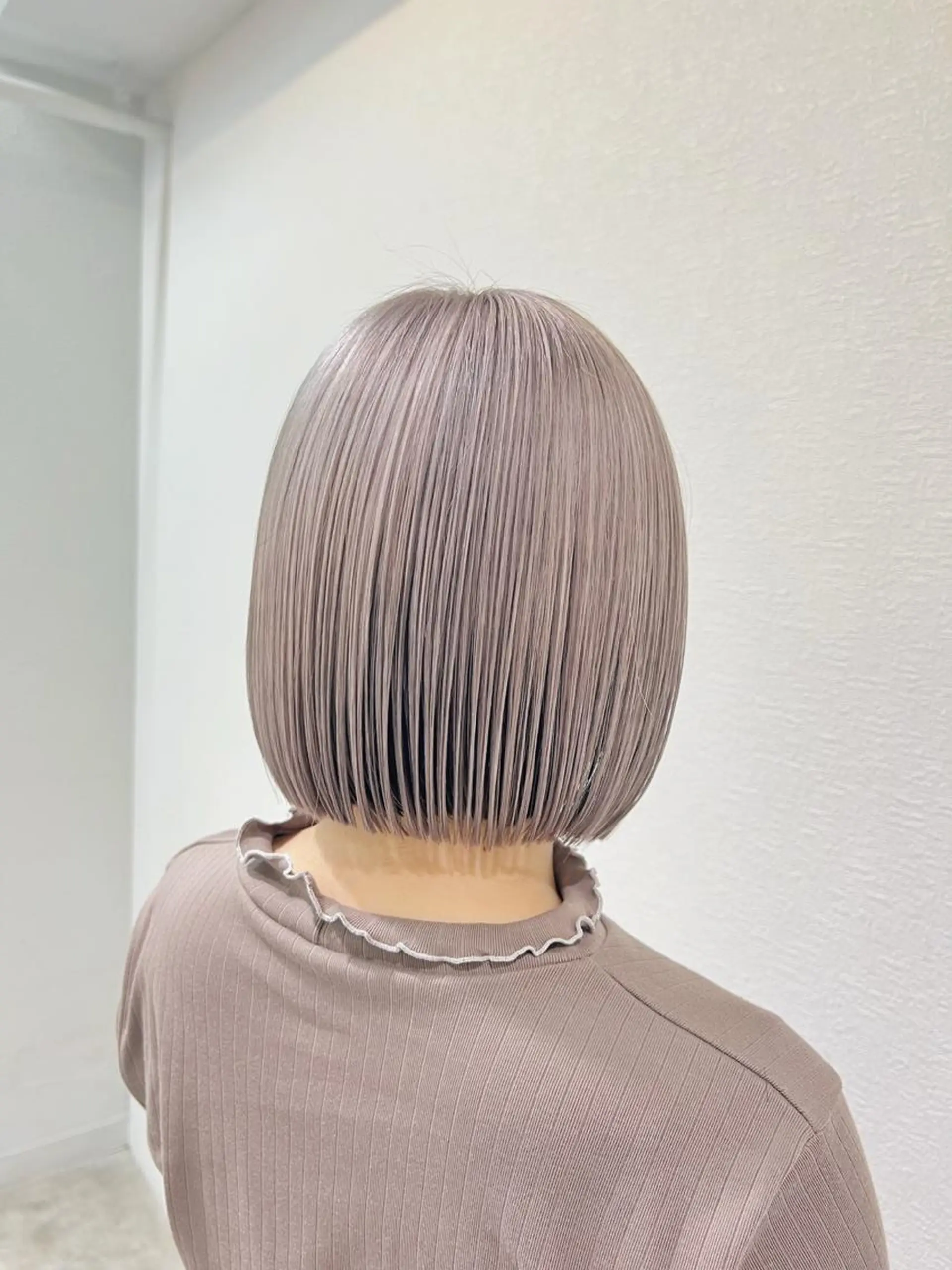 ショート カラー カット ヘアカラー トリートメント Stir Maison 大宮所属・ryuma/ボブ /透明感カラーのヘアスタイル