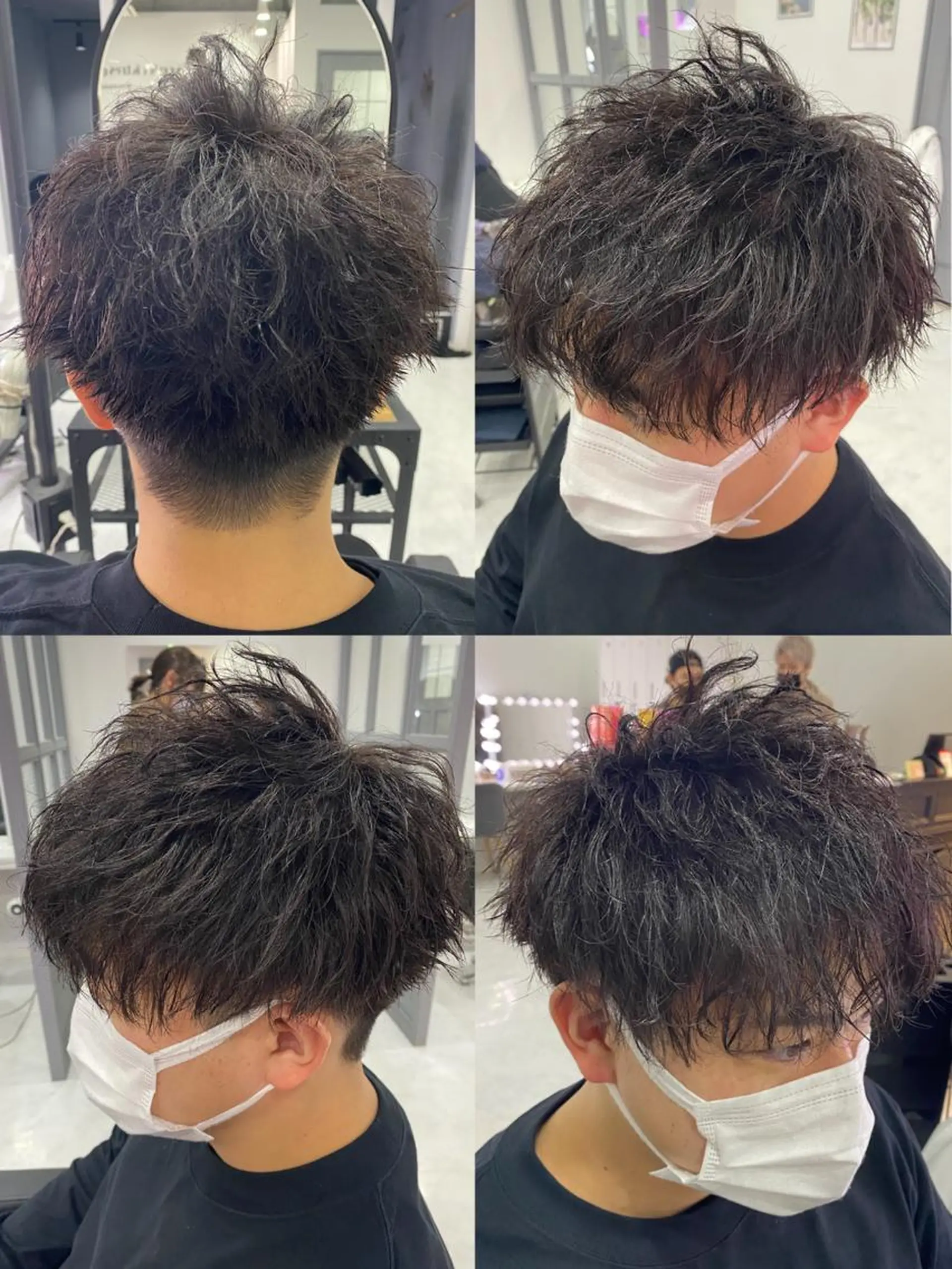 ショート カラー パーマ ヘアアレンジ メンズ カット 🔥メンズスタイル特 化🔥渡辺一翔🔥のヘアスタイル