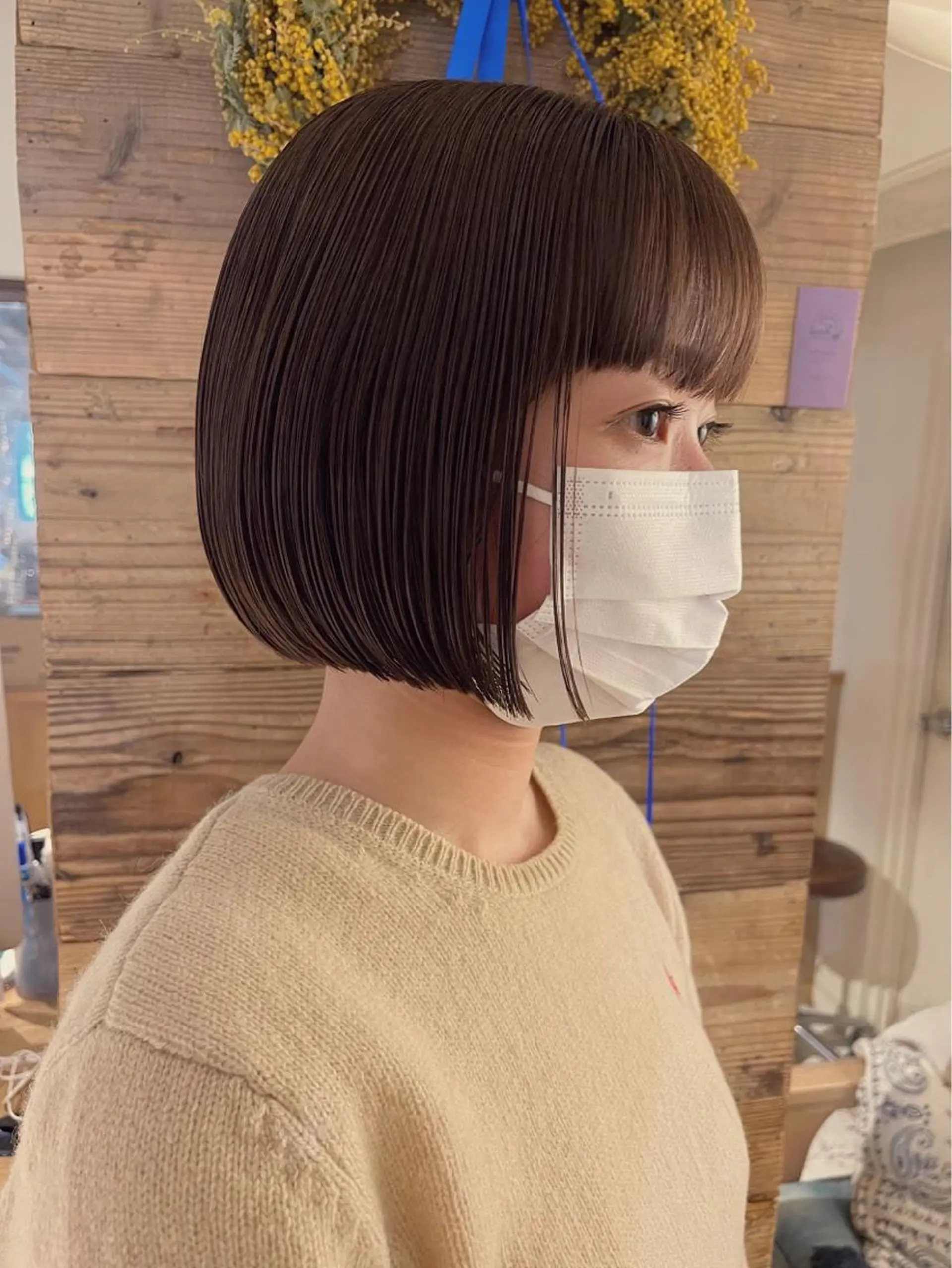 ショート ボブ BROWN nakano所属・🌿【メンズ歓迎】 矢嶋祐介のヘアスタイル