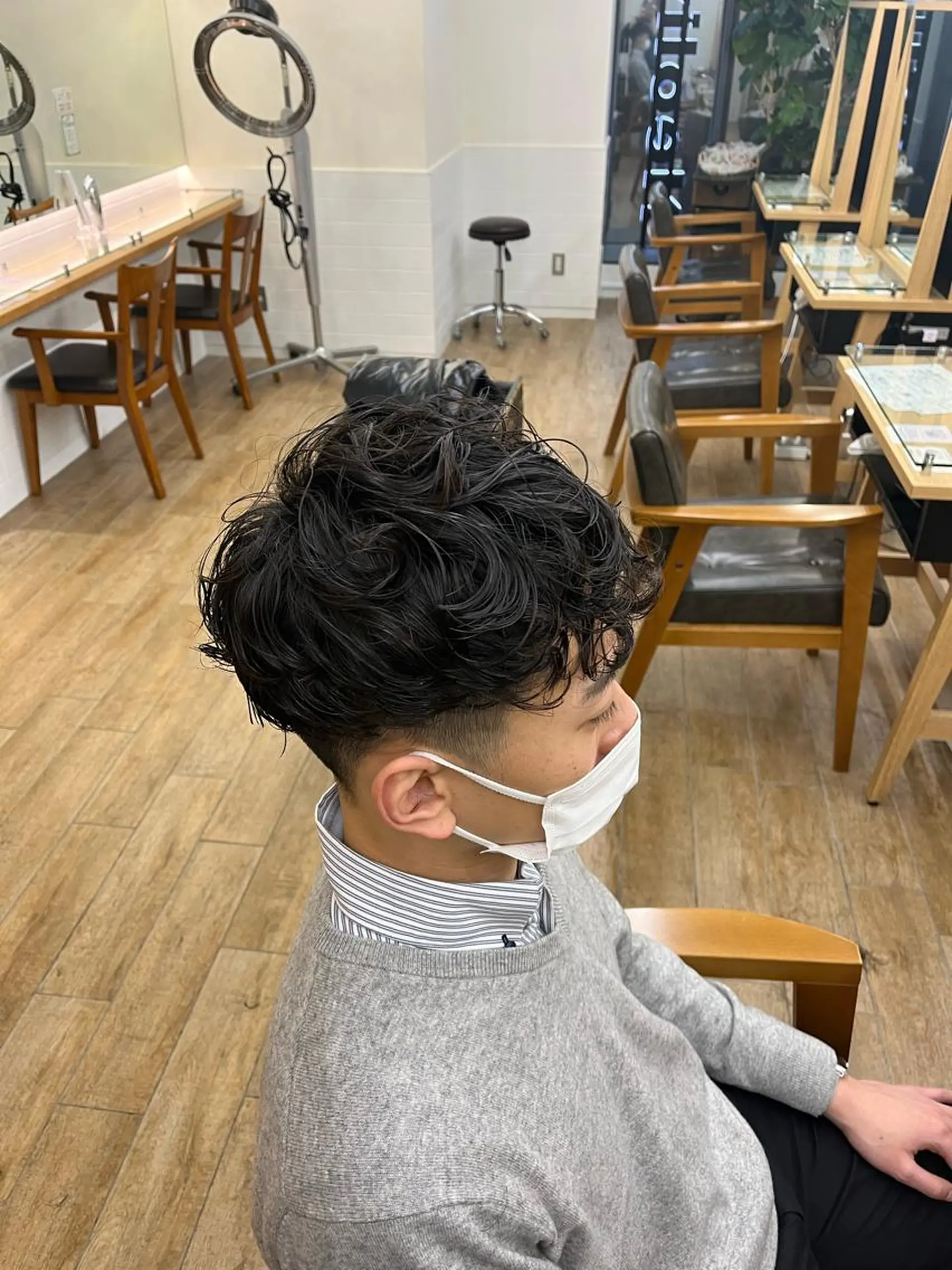 パーマ メンズ カット パーマ ✨ご新規様予約限定 メンズ特化アリサ✨のヘアスタイル