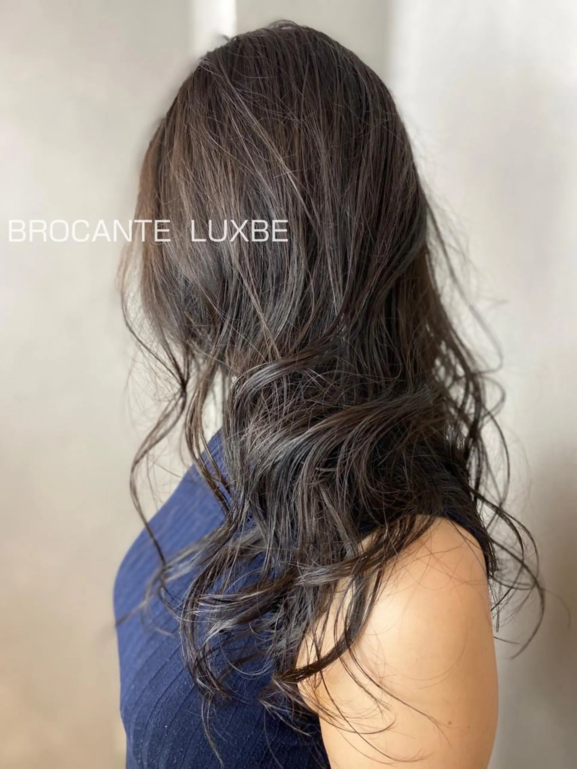 ロング カラー シルバー BROCANTE✂︎ karasawa.nのヘアスタイル