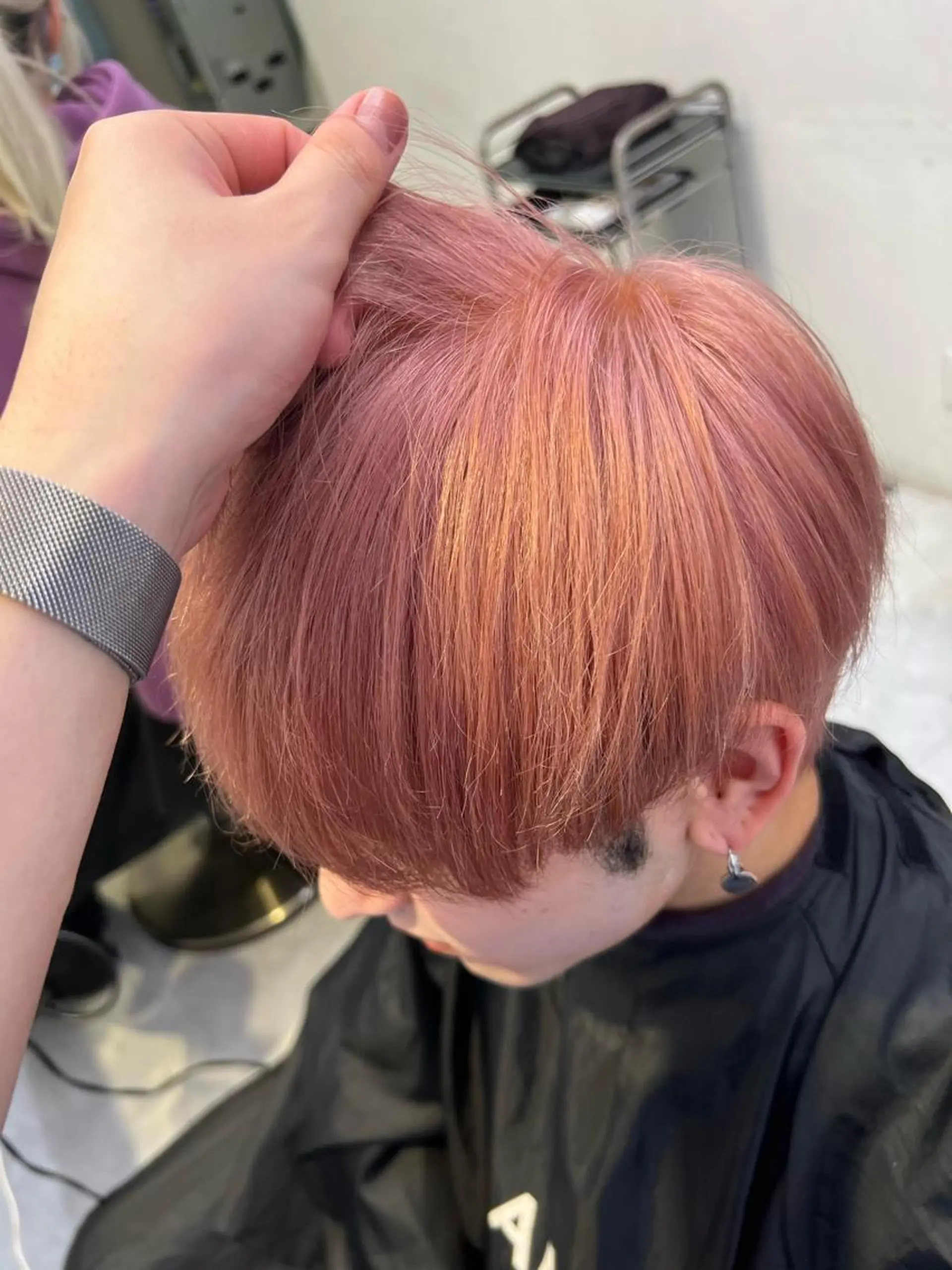 ショート カラー ヘアカラー トリートメント ヘッドスパ ヘアセット 🎨透明感モテカラー DAIKI🎨のヘアスタイル