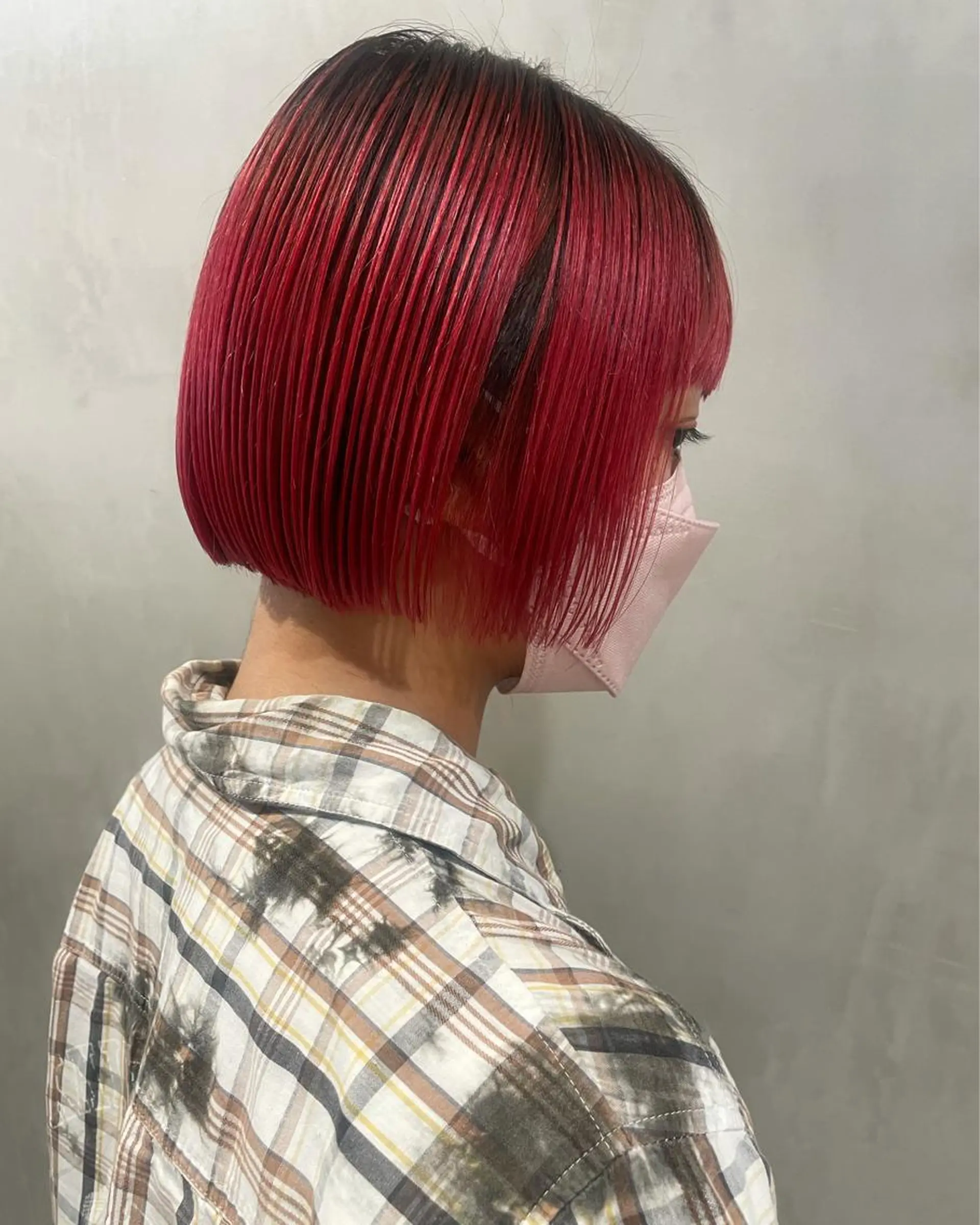 ショート カラー カット ヘアカラー トリートメント 優 作のヘアスタイル
