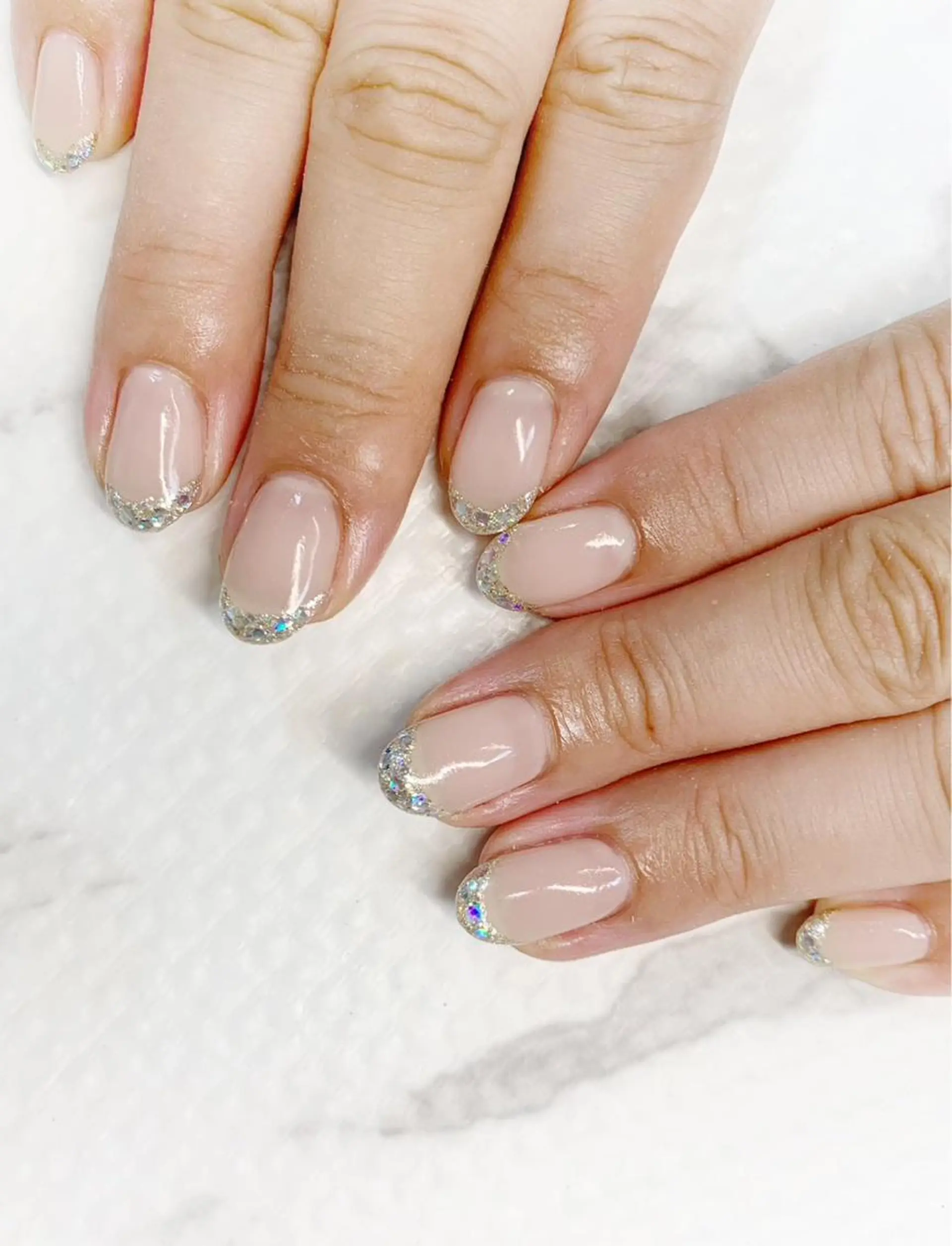 ネイル フットネイル グリーン オフィスネイル ワンカラーネイル 春ネイル Lily Roseネイリストのネイルデザイン