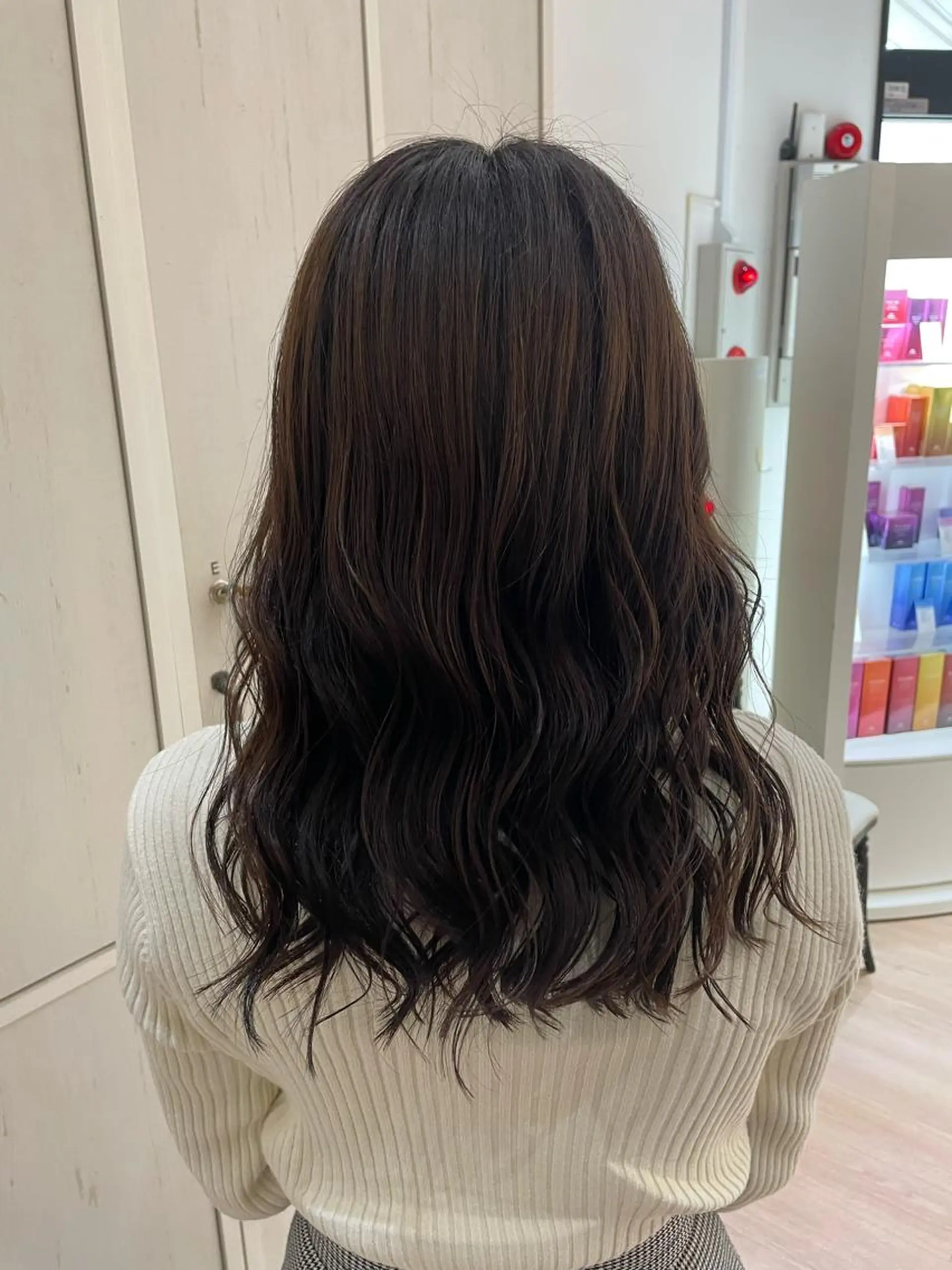 ミディアム カラー 美髪と似合わせのサロンenn(エン)所属・enn天王寺藤本 大輝のヘアスタイル