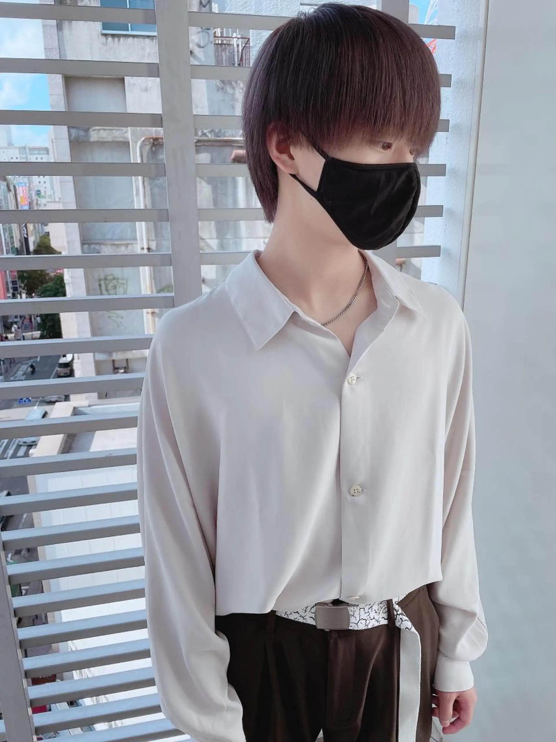 ショート カラー ヘアアレンジ メンズ カット ヘアカラー メンズZina代表 田端 麗治のヘアスタイル