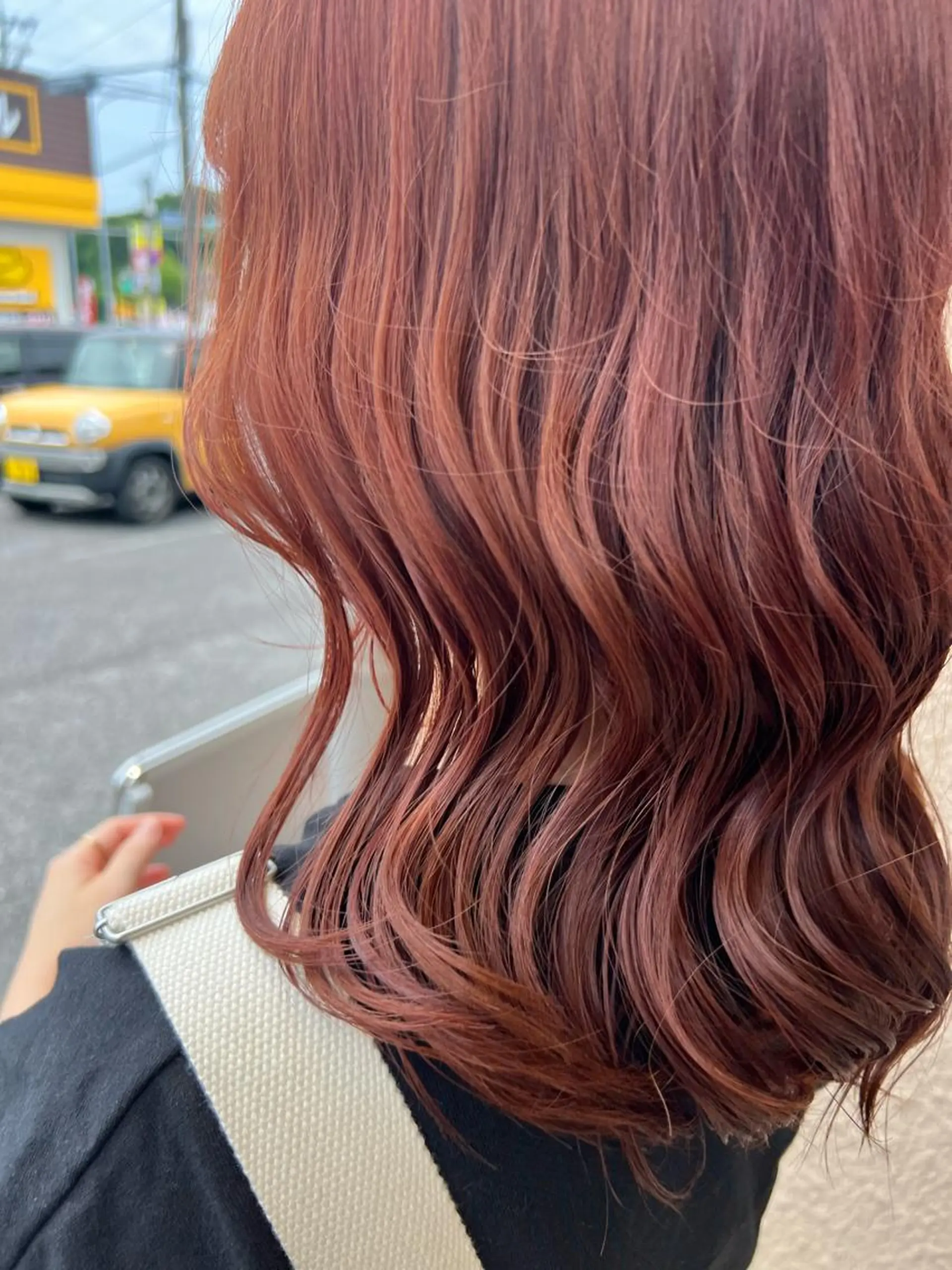 セミロング カラー ヘアアレンジ Hair & Beauty the B 岡崎店所属・山口 安美のヘアスタイル