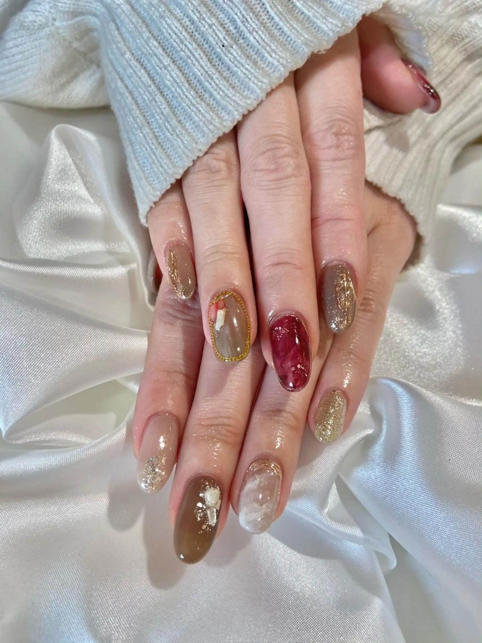 ネイル ニュアンスネイル AYAKA .のネイルデザイン