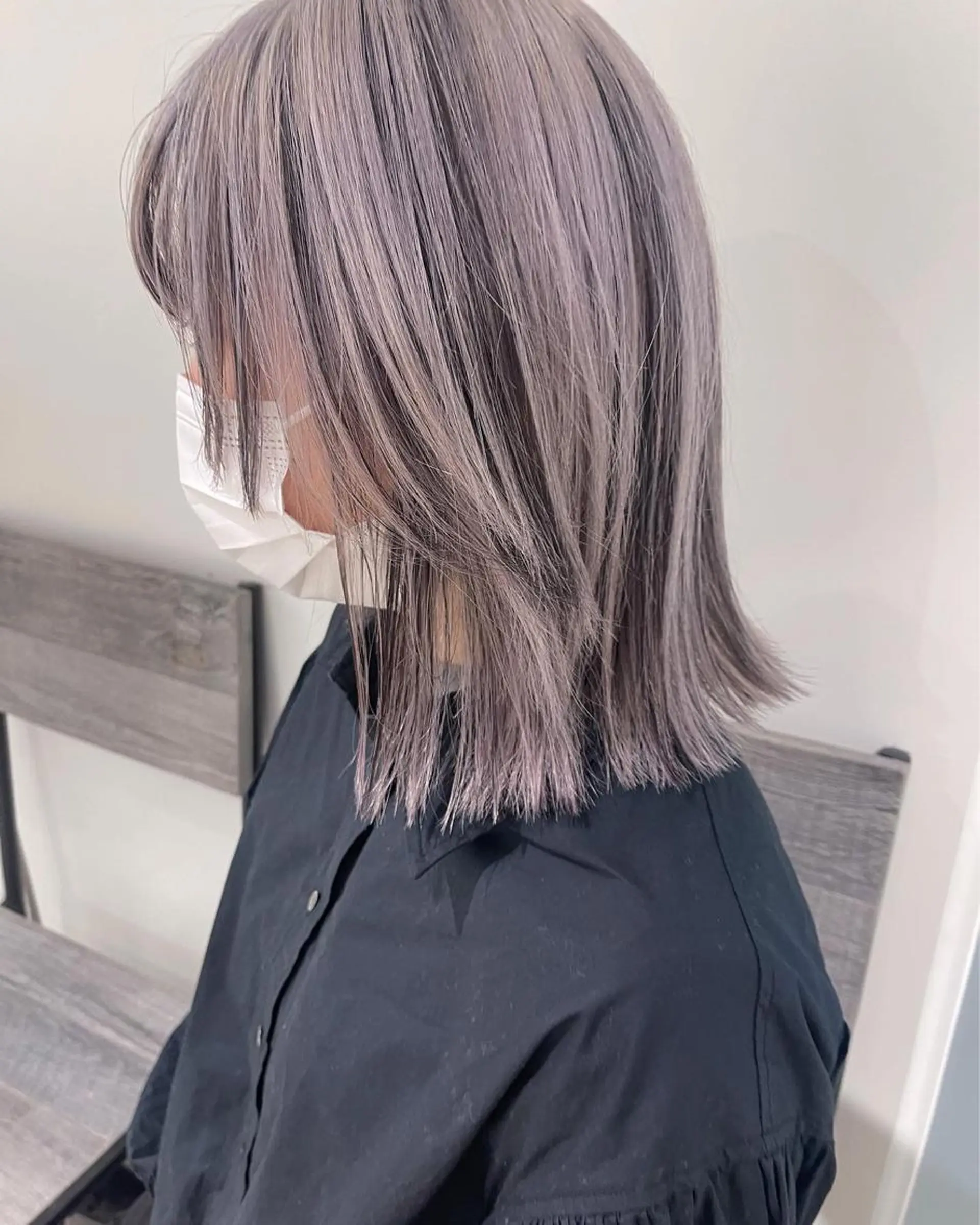 ミディアム ボブ・韓国ヘア特化 美容師💕織茂ひかりのヘアスタイル