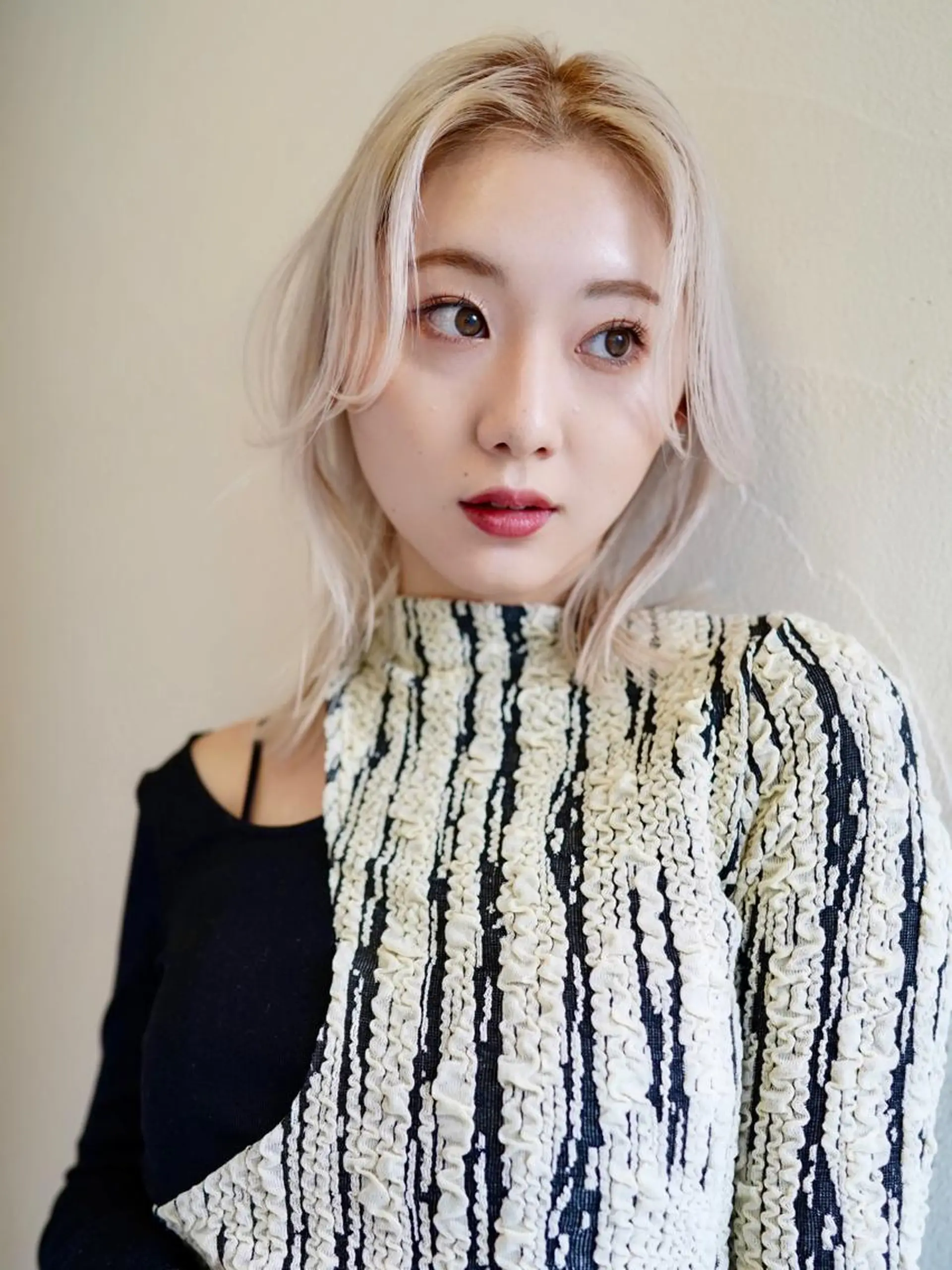 ミディアム カラー ミディアムレイヤー 韓国風ヘア レイヤーカット カット ヘアカラー トリートメント ヘアセット Masena所属・💎韓国風レイヤー /ボブ💎Namiのヘアスタイル