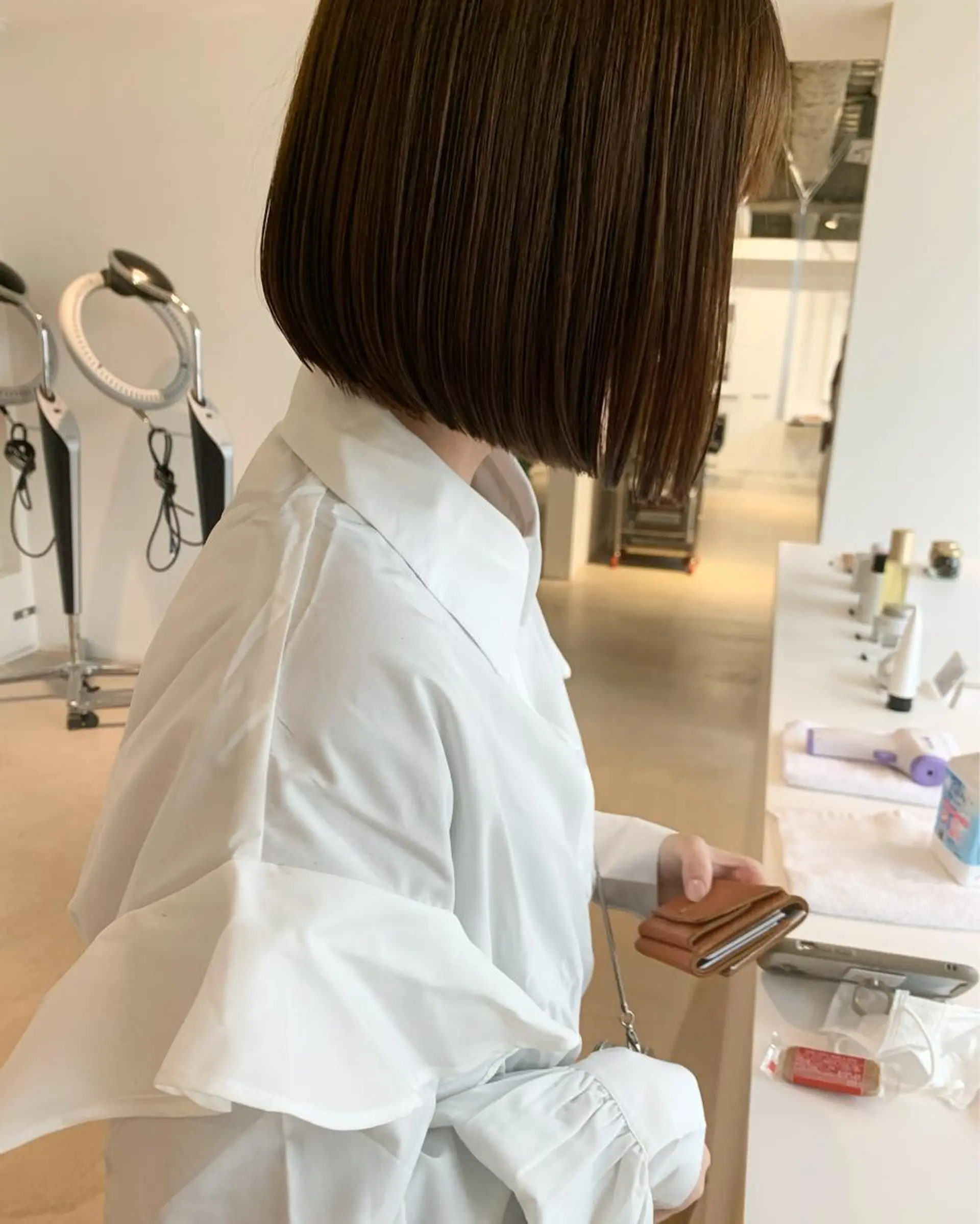 ショート パーマ くせ毛 縮毛矯正 ANY／SUE 千葉パーマのヘアスタイル