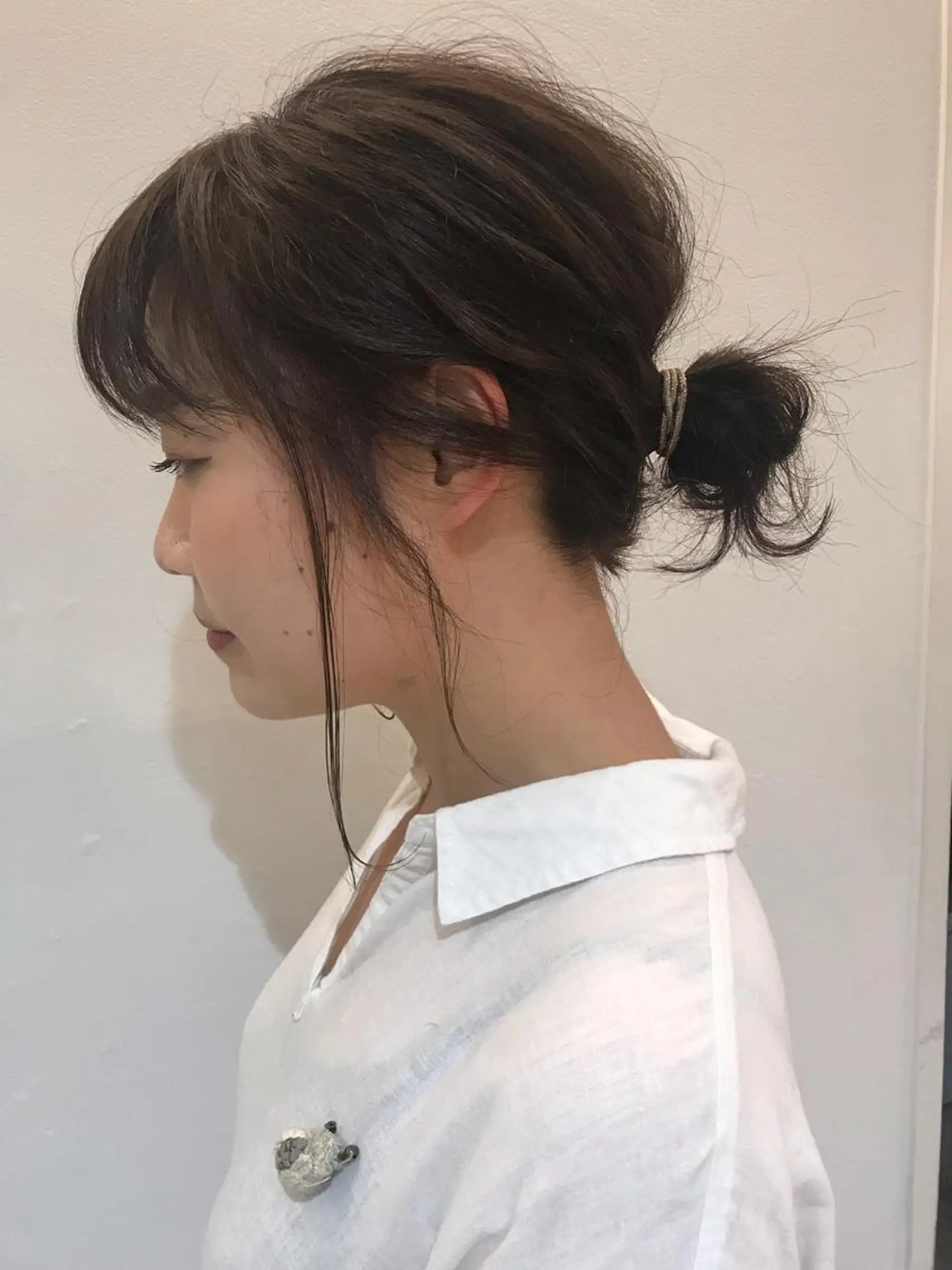 ミディアム 河田 海陽のヘアスタイル
