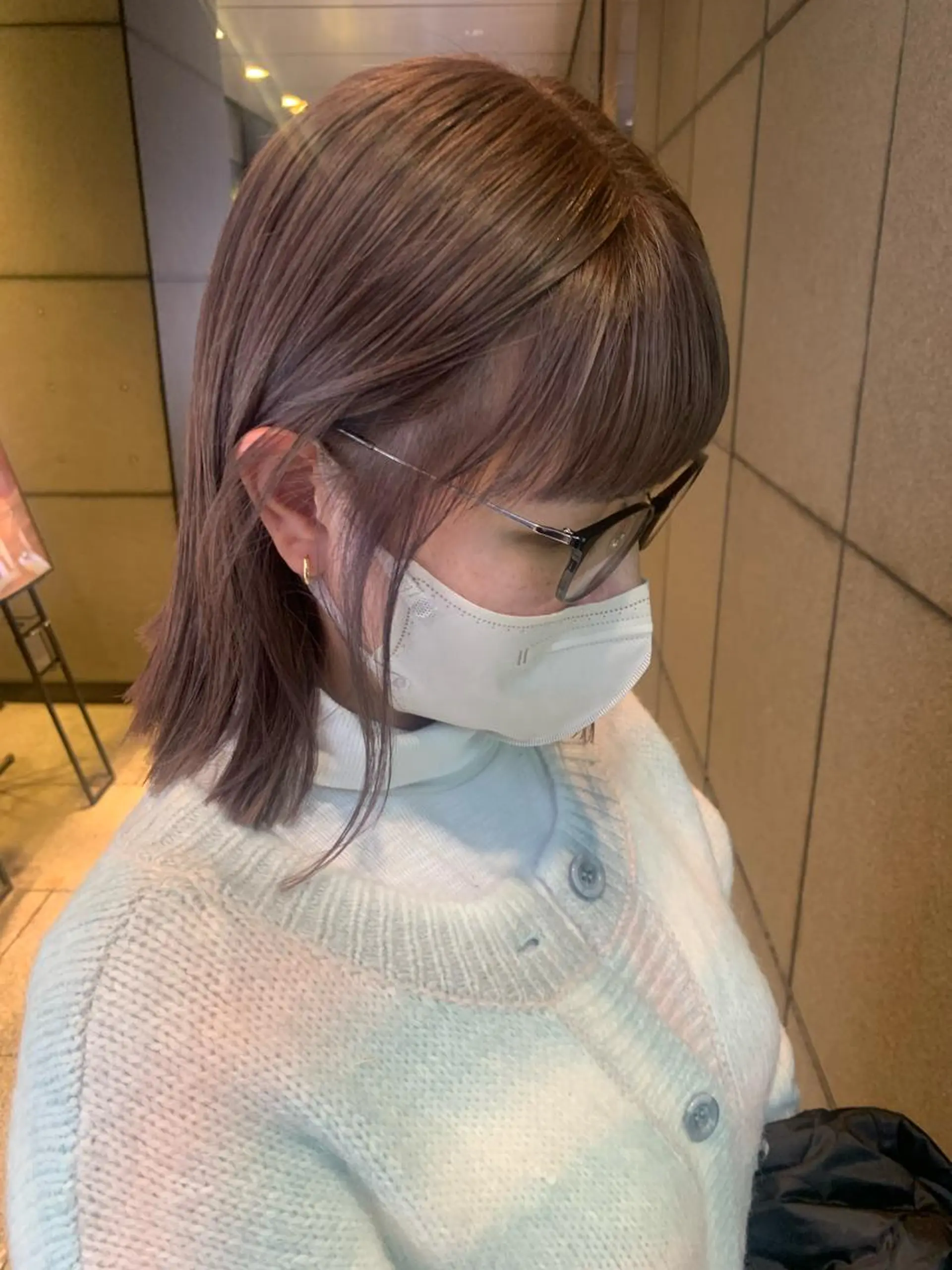 ミディアム カラー SALOWIN    銀座RAY 2所属・yamashika honokaのヘアスタイル