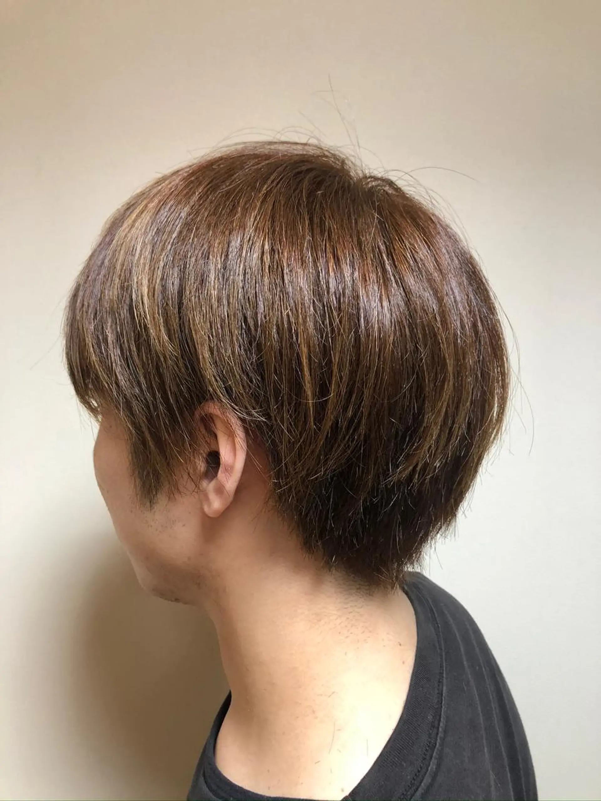 ショート カラー ハイライトカラー ハイライト 仕上がり満足度 No.1池田篤史のヘアスタイル