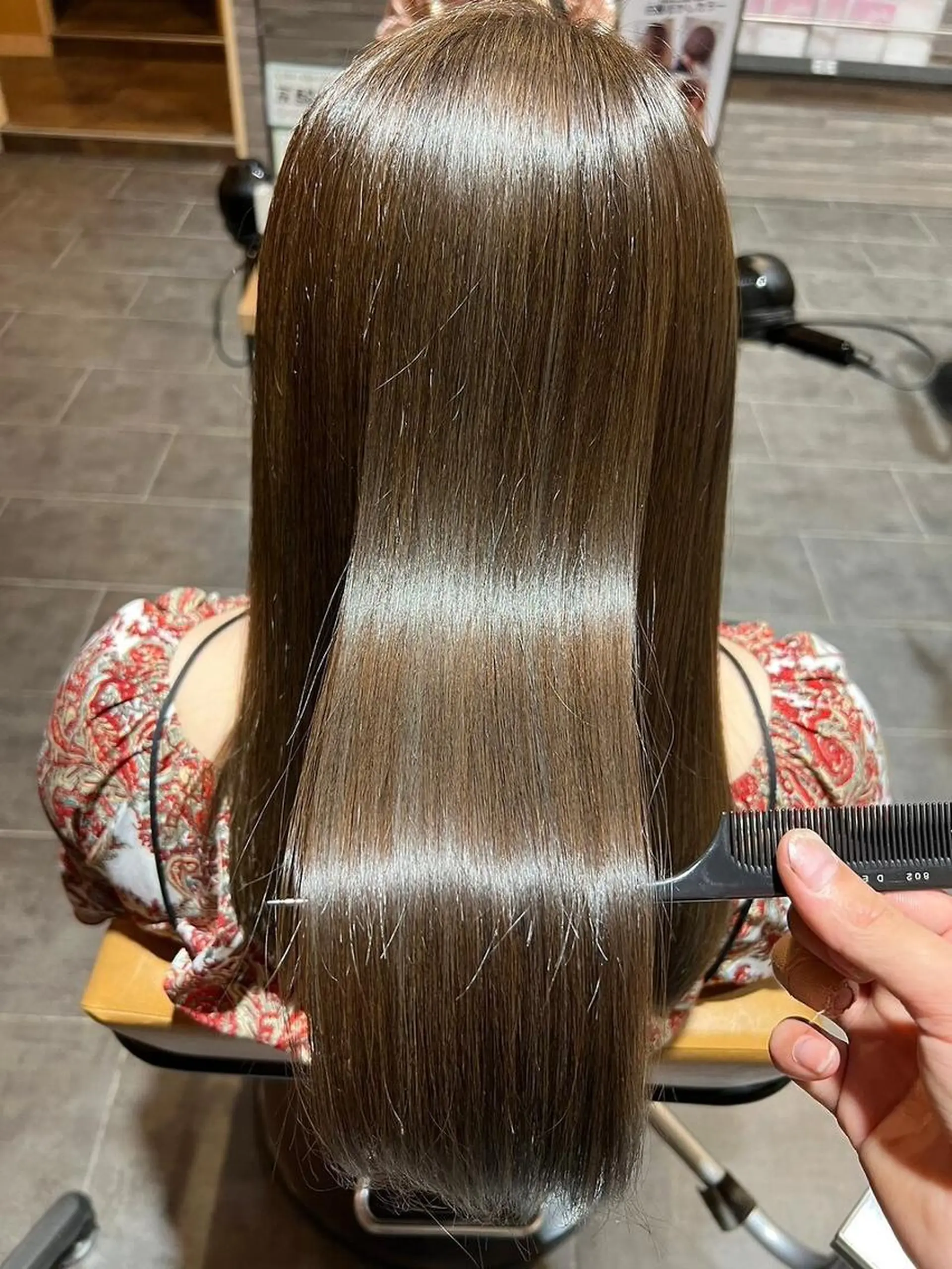 セミロング 松下 紗季のヘアスタイル