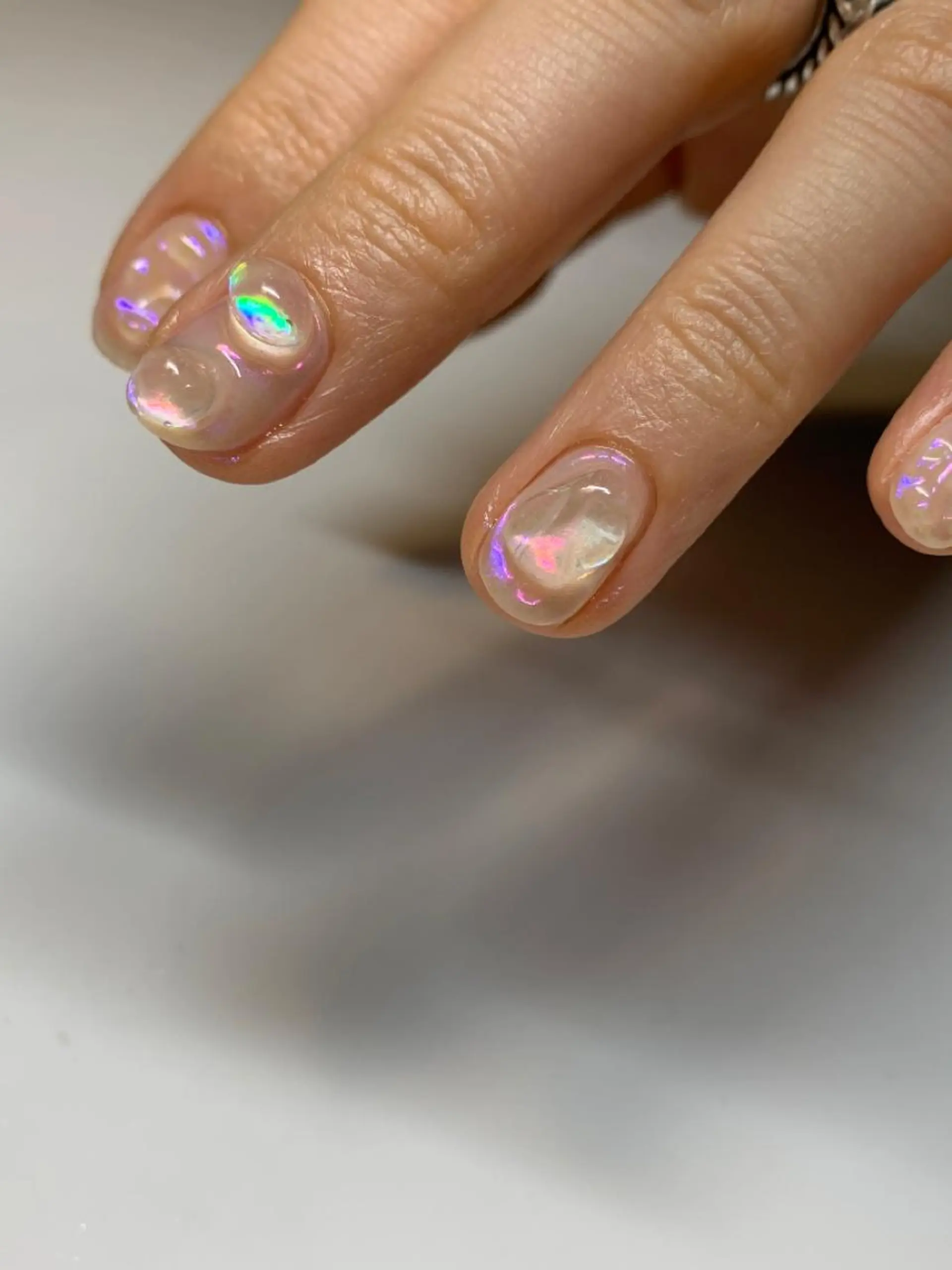 ネイル 氷ネイル・うるうるネイル Otsuka Yumiのネイルデザイン