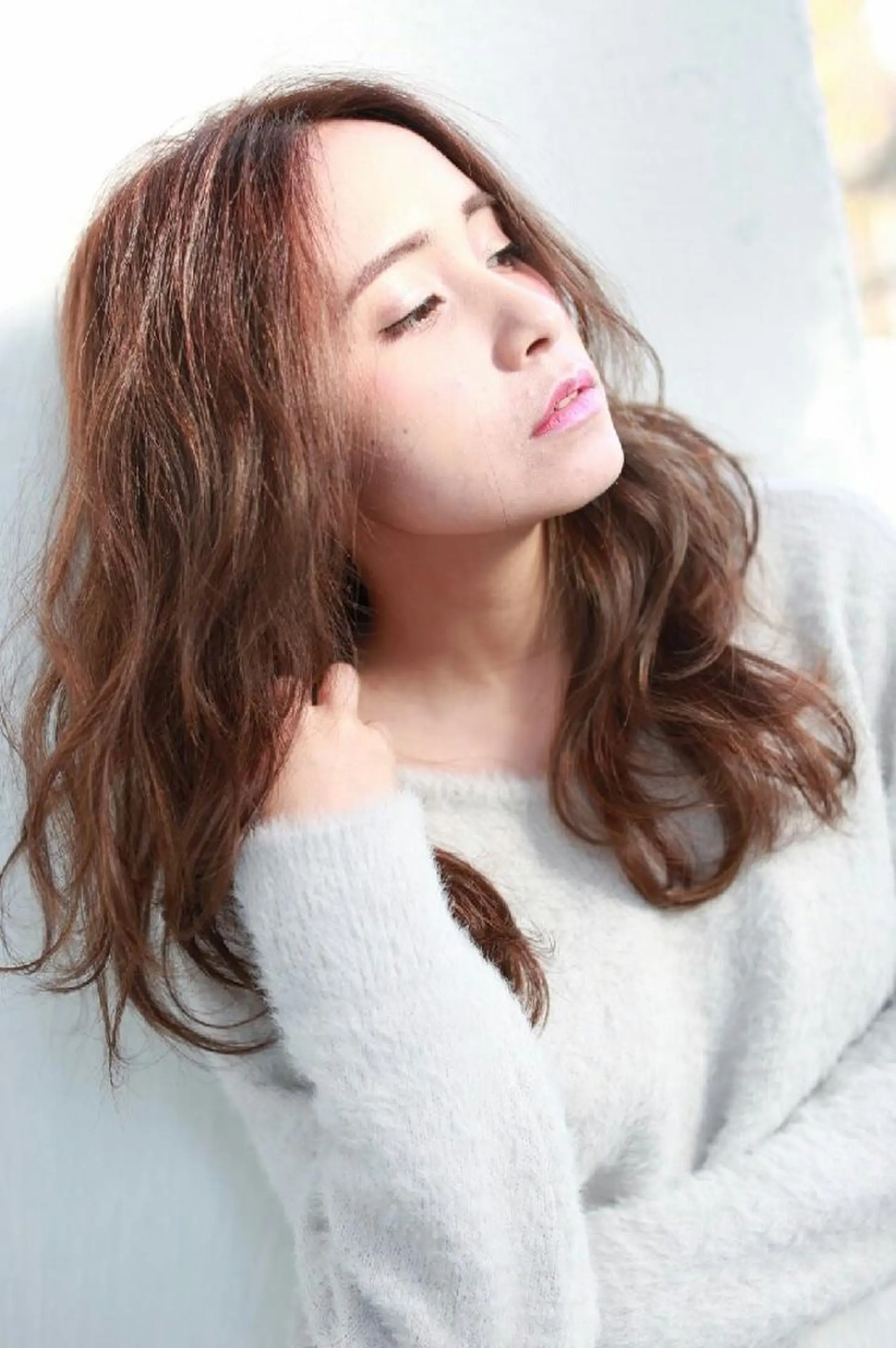 セミロング カラー パーマ MAX BEAUTY GINZA所属・髪質改善🌸美髪矯正 /癖毛🌸山田 隆介のヘアスタイル