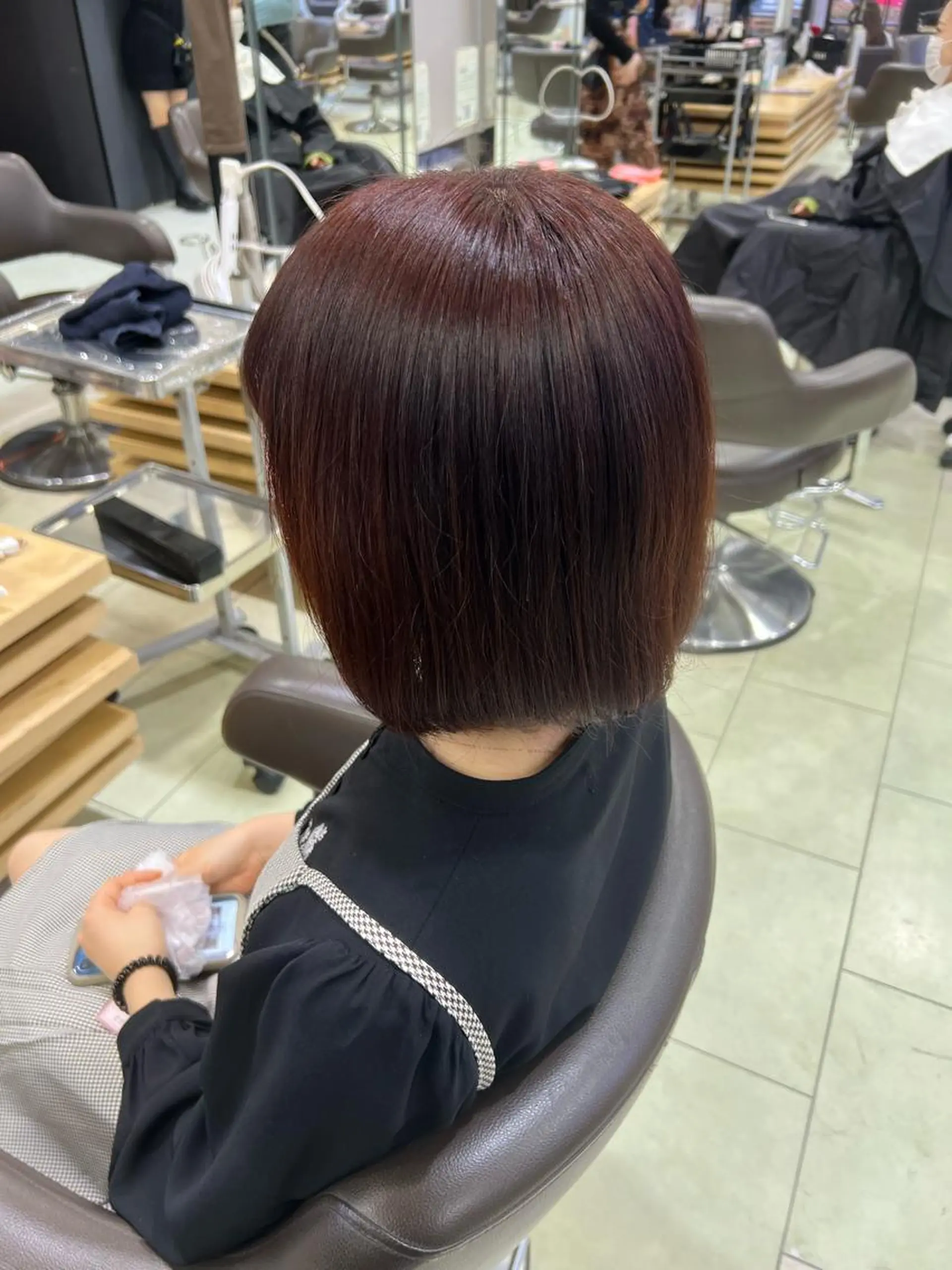ショート カラー ヘアカラー トリートメント 髪質改善カラー/矯正 /パーマの職人/航太のヘアスタイル