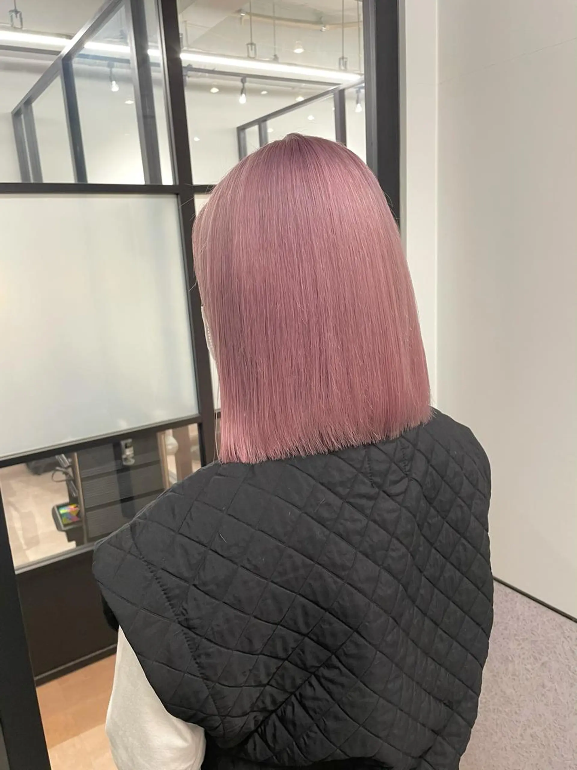 カラー ピンクカラー storiiz所属・本田大輝top designerのヘアスタイル