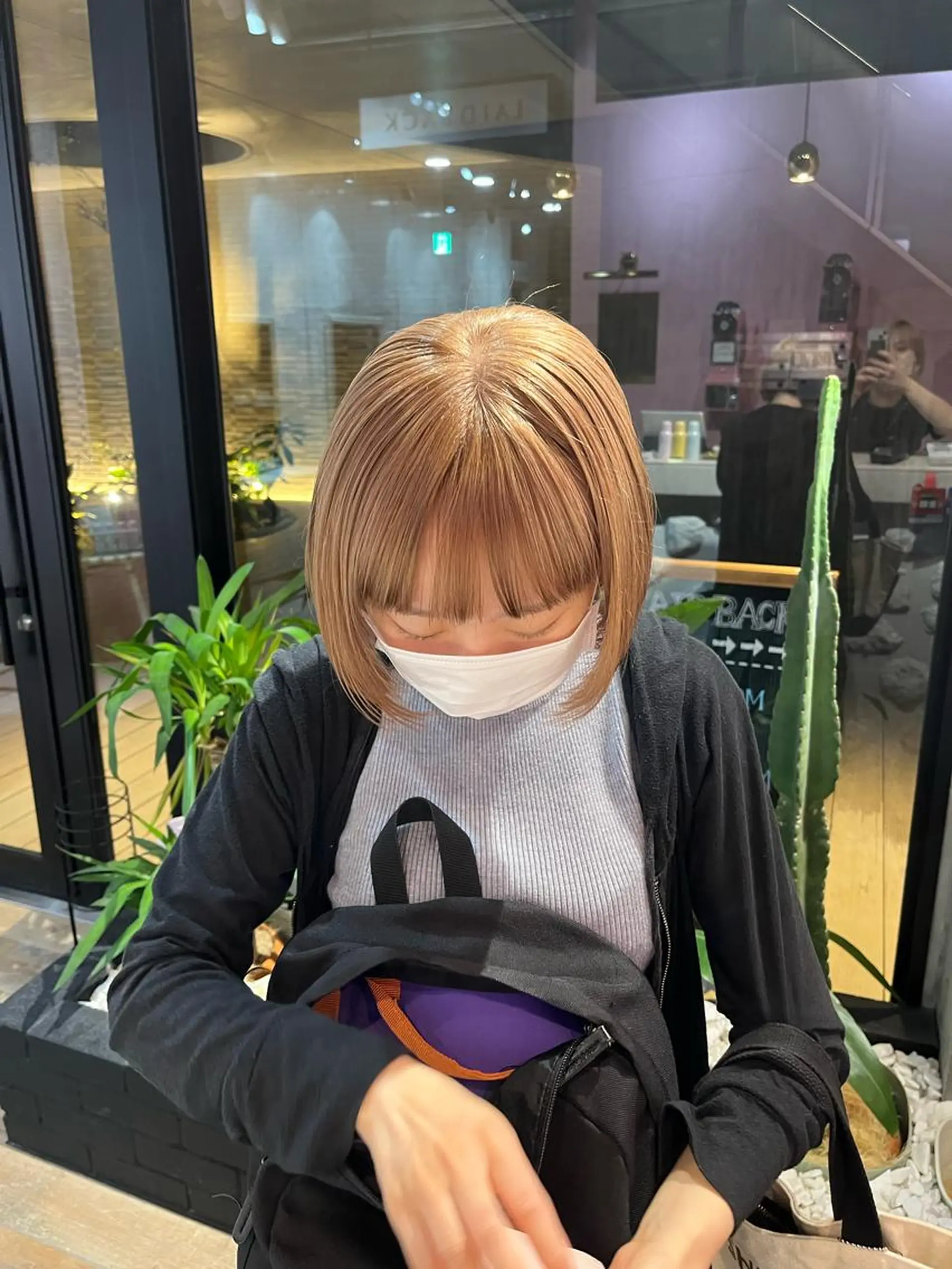カラー バレイヤージュ ブリーチ デザインカラー ハイライトカラー インナーカラー 艶感透明感カラー🤍 hinaのヘアスタイル