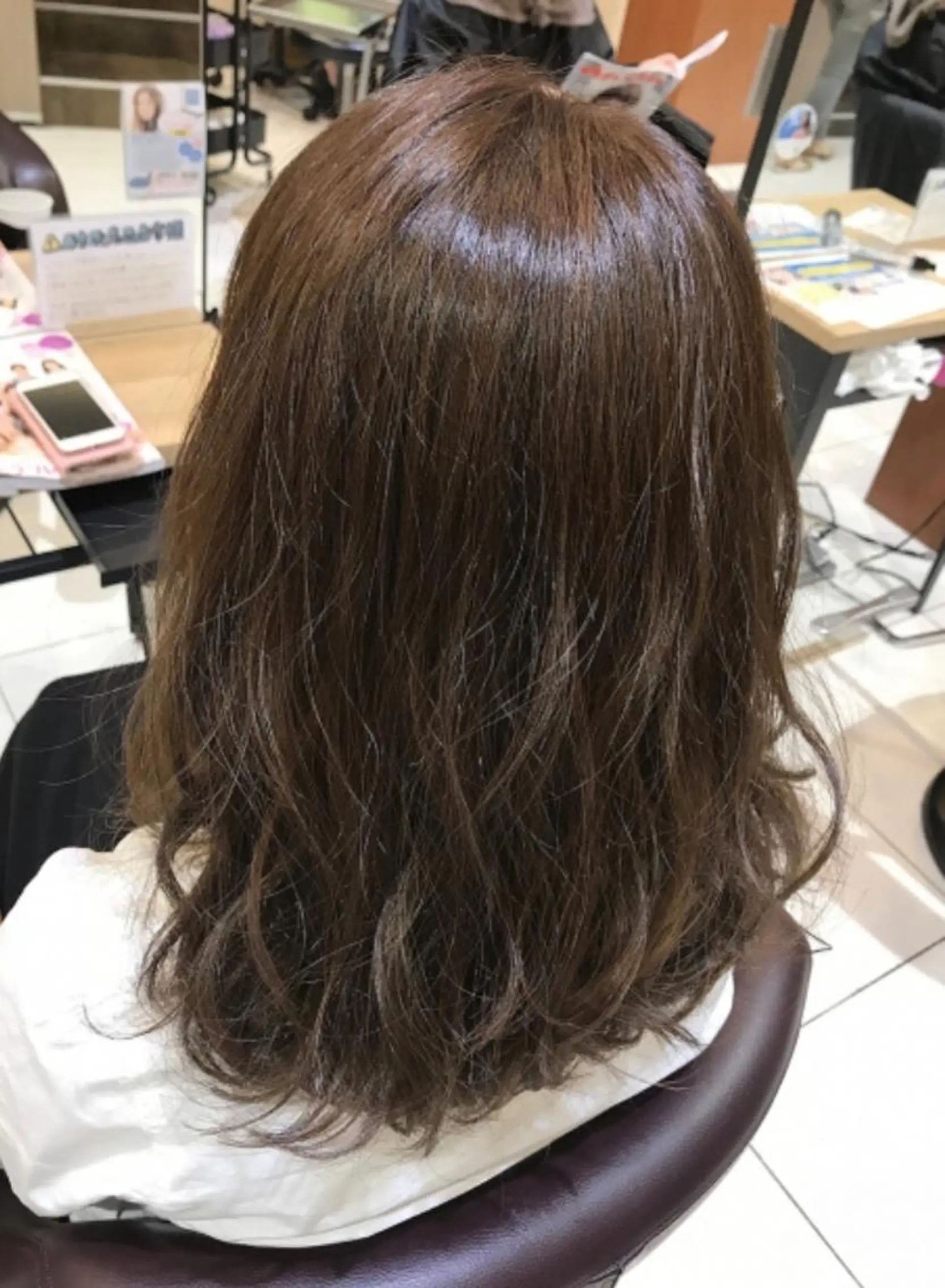 セミロング カット パーマ トリートメント イーラ栄所属・Topstylist 髪質改善縮毛矯正山本のヘアスタイル