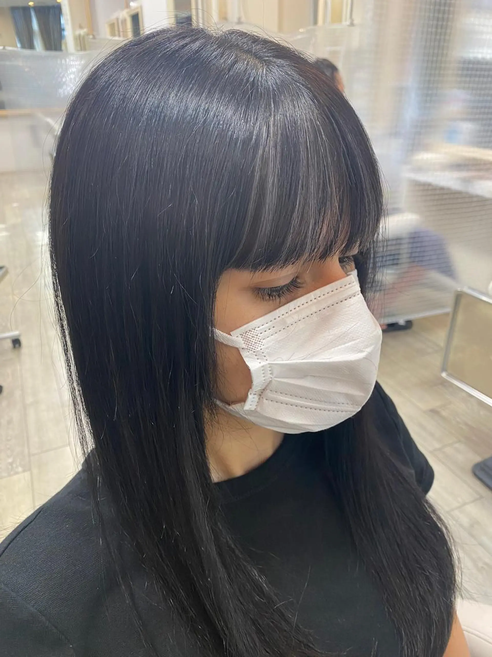 ロング カラー カット ヘアカラー トリートメント 市川 博紀 副店長のヘアスタイル