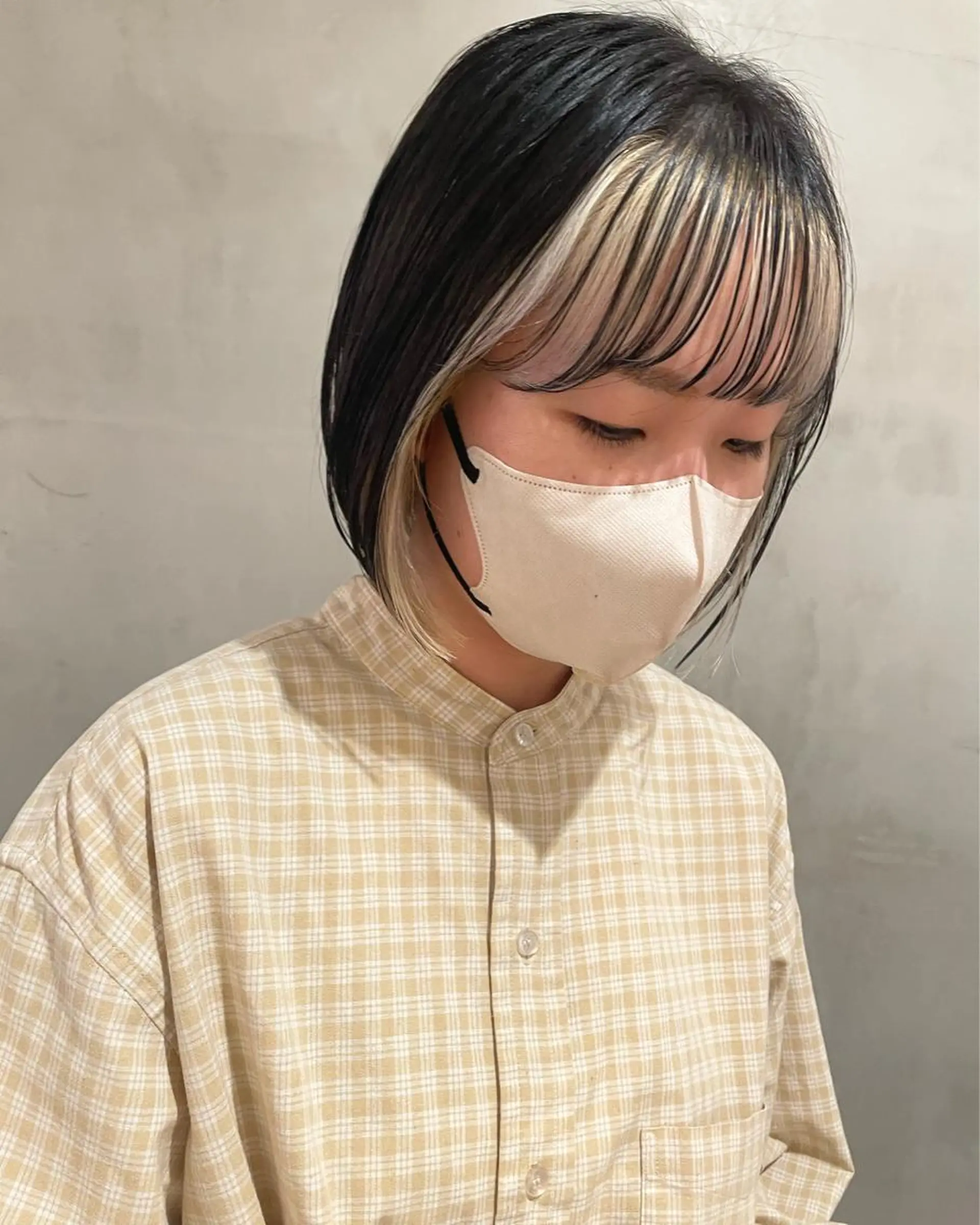 ショート カラー ヘアカラー 優 作のヘアスタイル