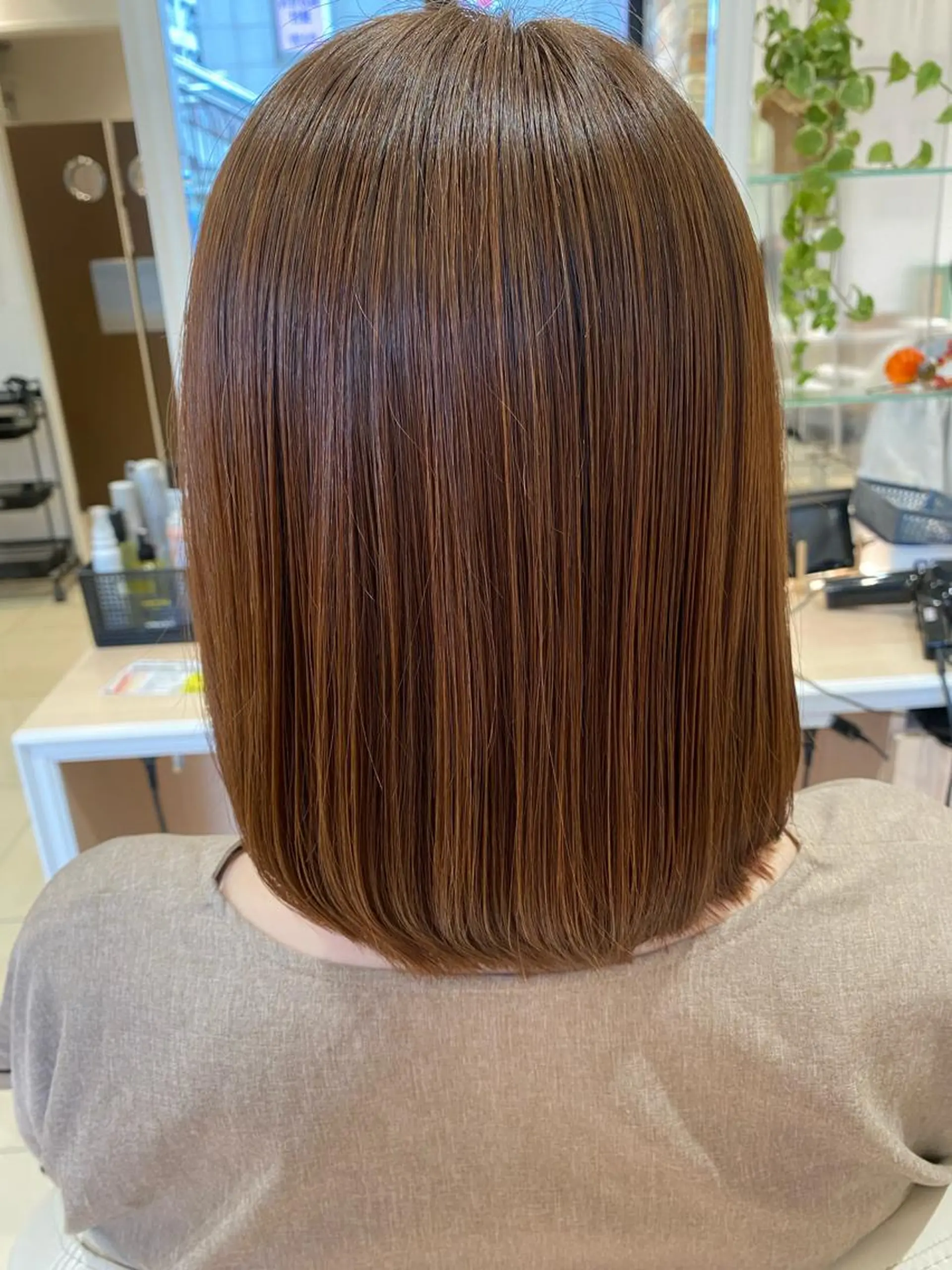 ミディアム 🩵波巻き／ツイスパ HARU💎のヘアスタイル