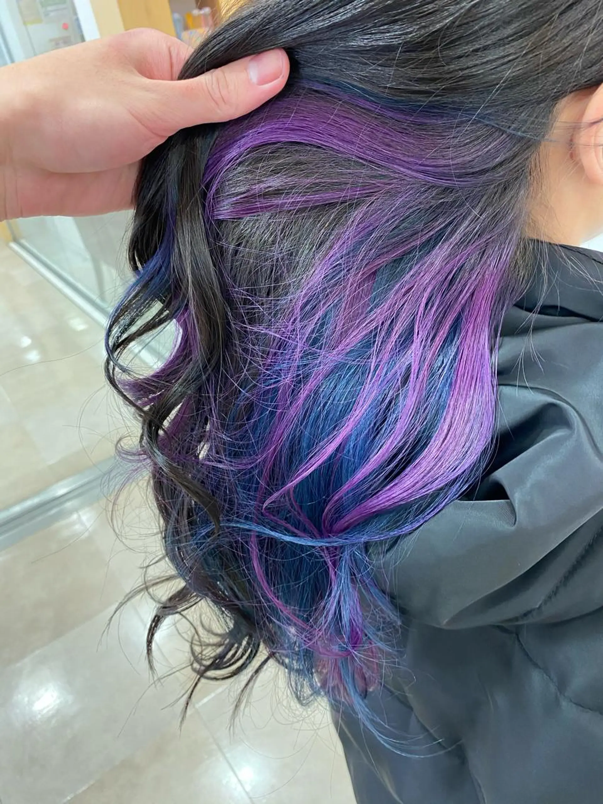 ロング メンズ縮毛矯正 ニュアンスパーマのヘアスタイル