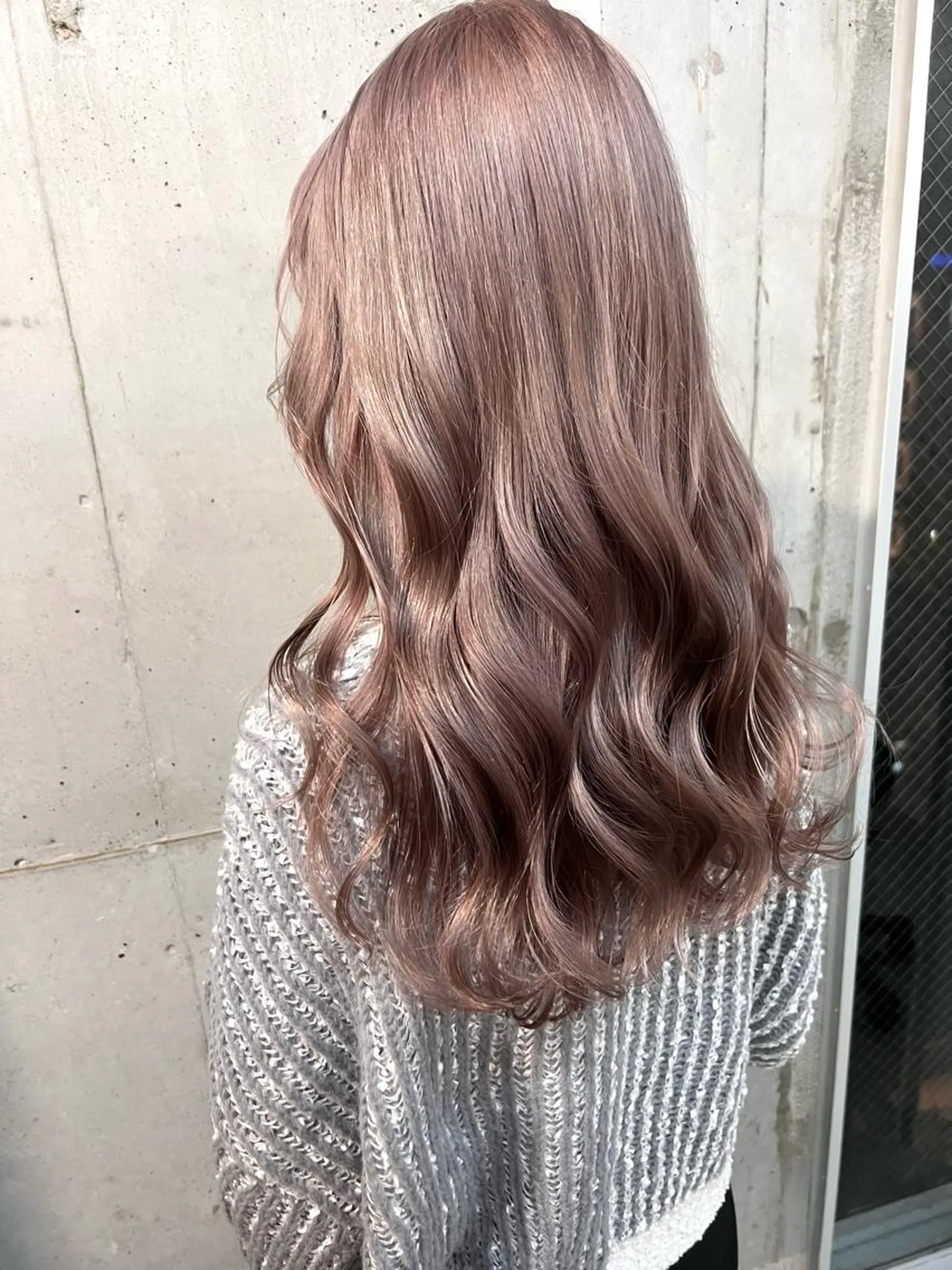 ロング カラー バレイヤージュ ブリーチ ケアブリーチ ハイライトカラー インナーカラー ヘアカラー トリートメント lani 天神大名/ブリーチのヘアスタイル