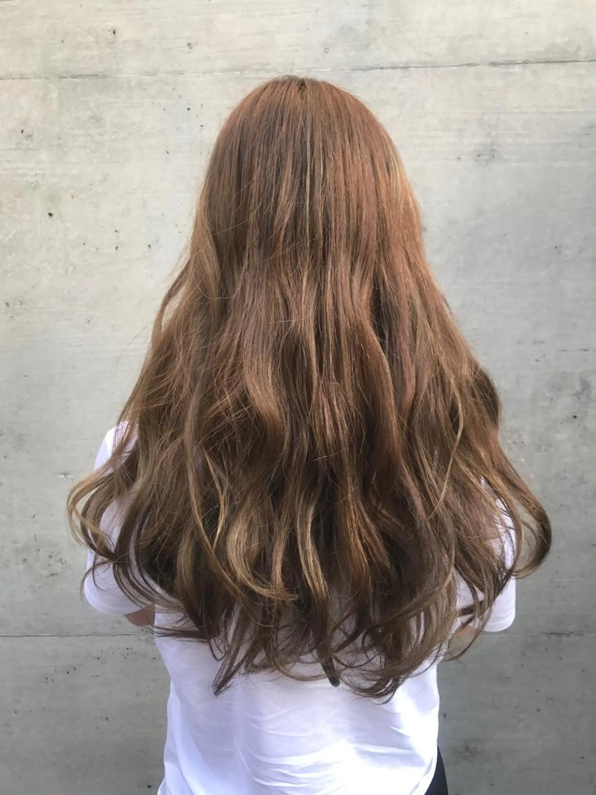 ロング カラー ベージュカラー ハイライトカラー ハイライト ていねい技術No.1 🌈諏訪 健太のヘアスタイル