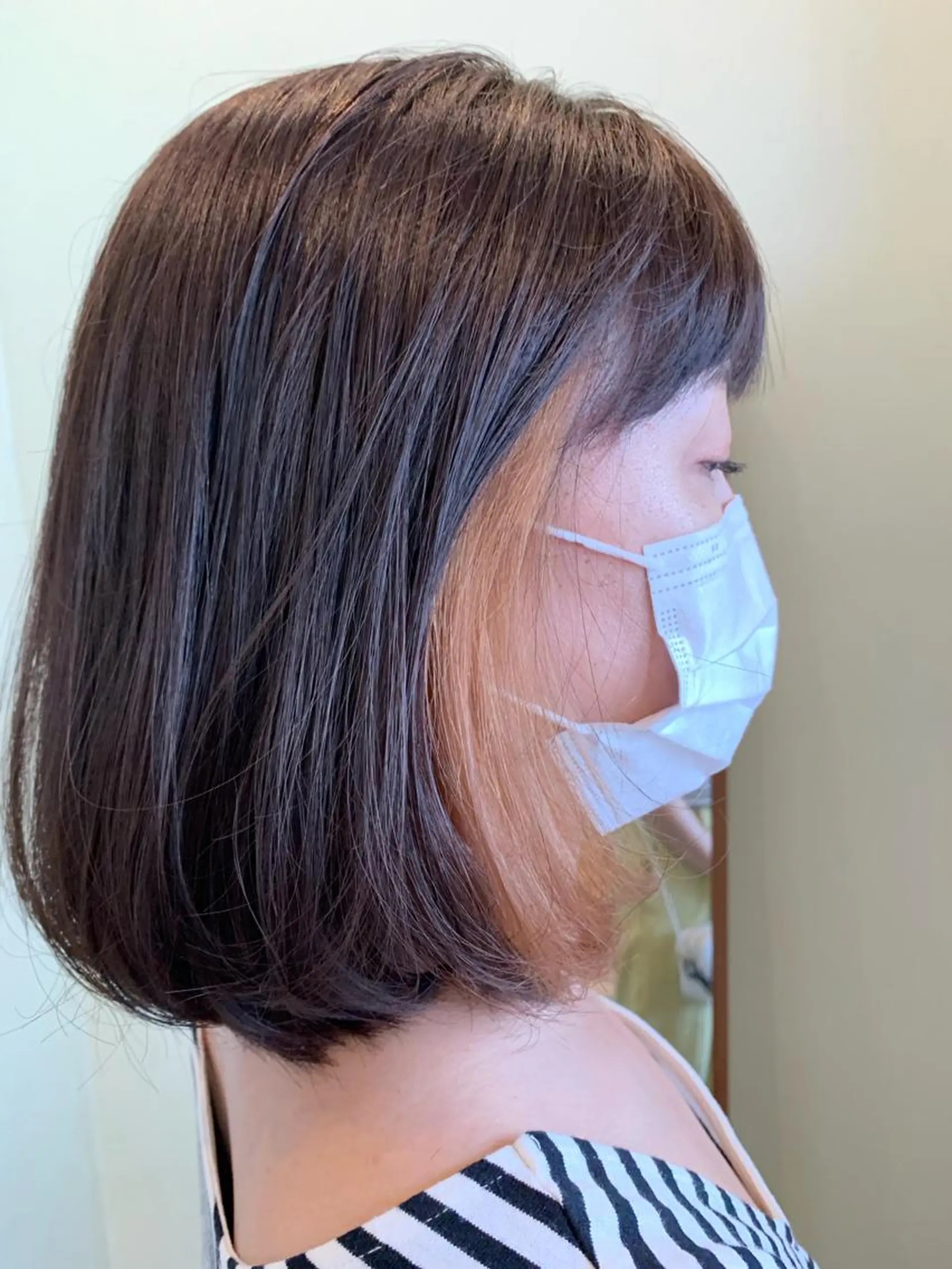 ショート ヘアカラー トリートメント yuri🌼 N°＋uta*天王寺のヘアスタイル