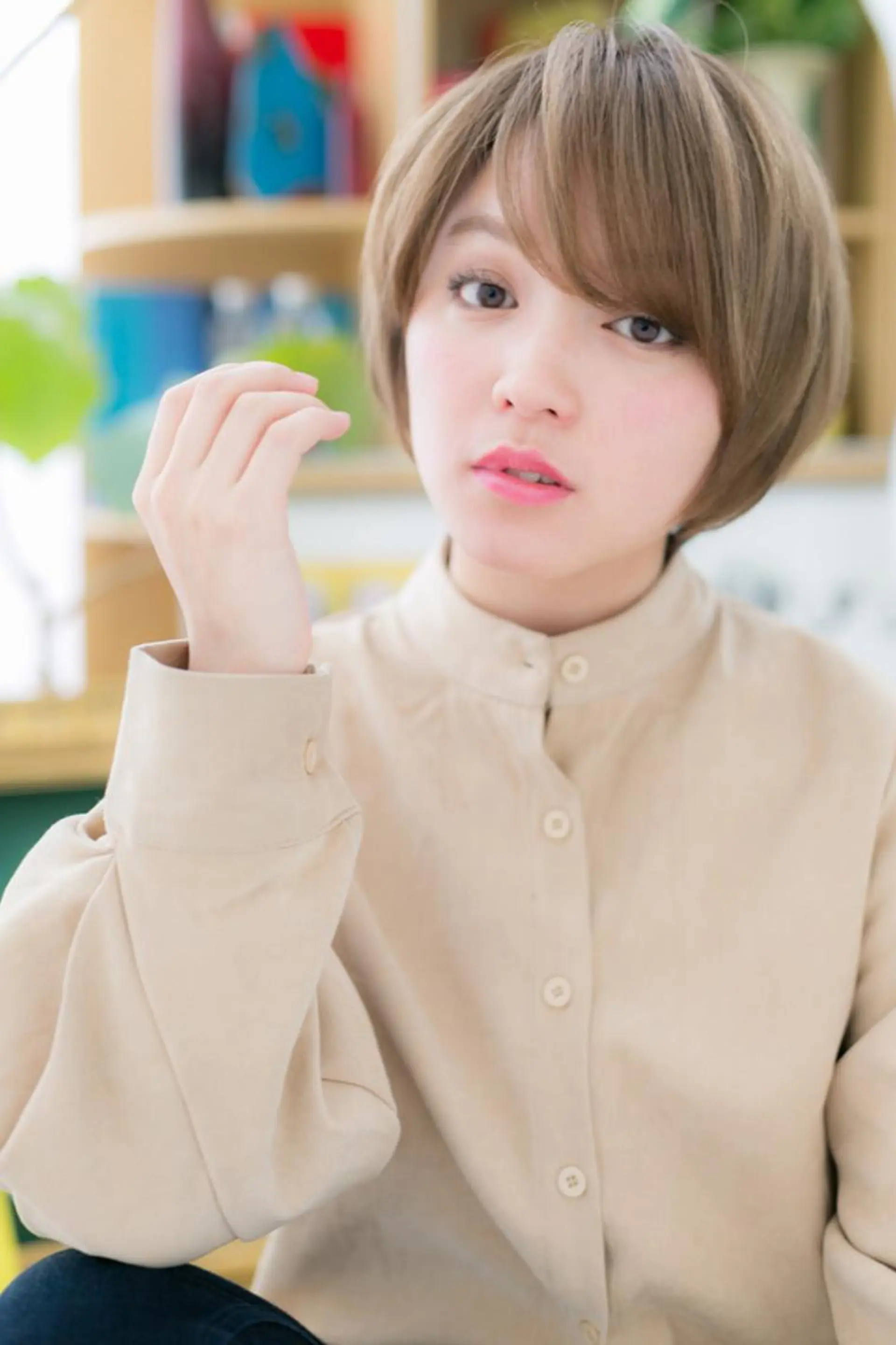 ショート ショートヘア 小顔カット得意🌟 岩渕麻由のヘアスタイル