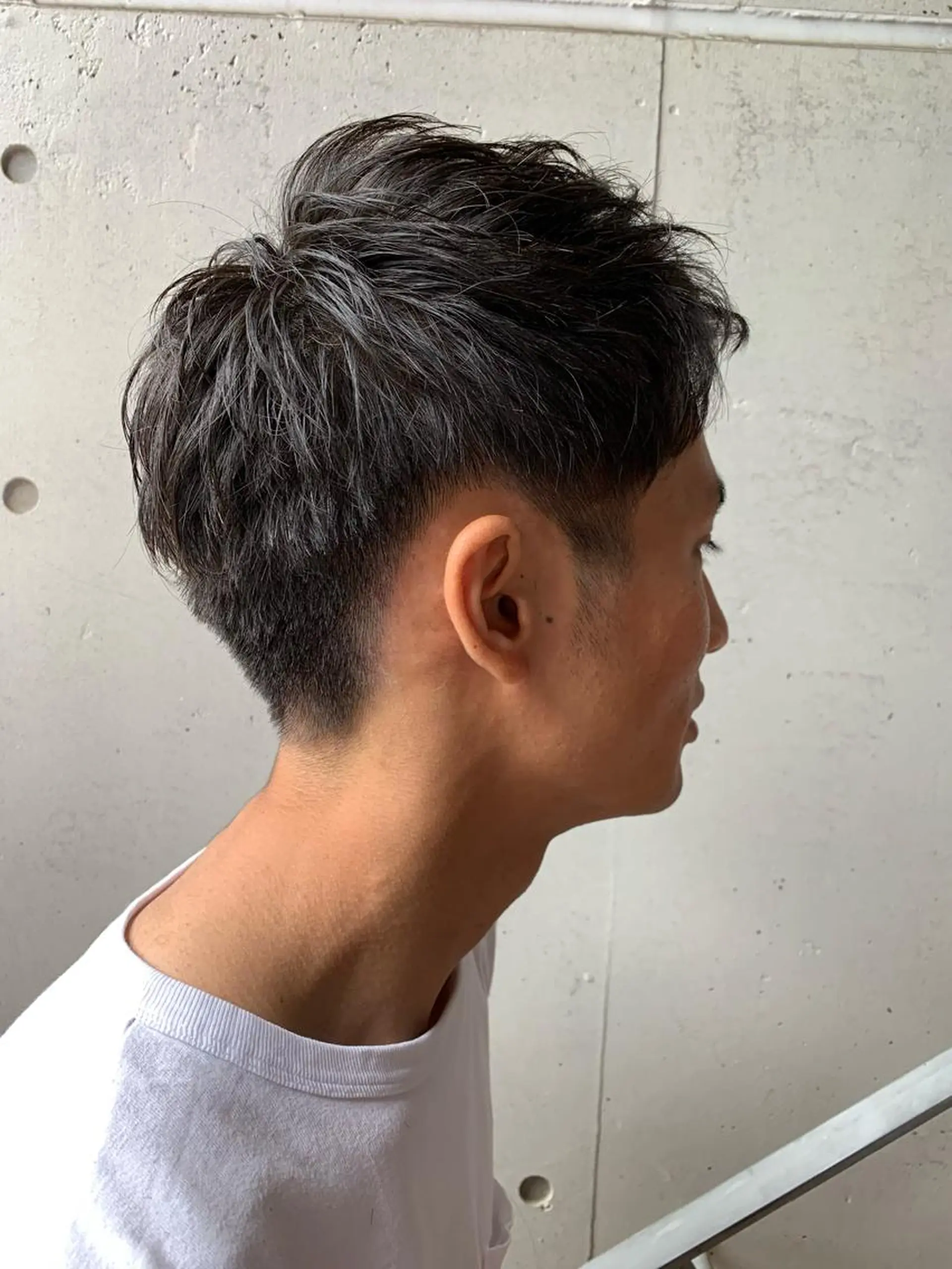 ショート カラー メンズ SiiＱbyLuca所属・鈴木 まりやのヘアスタイル