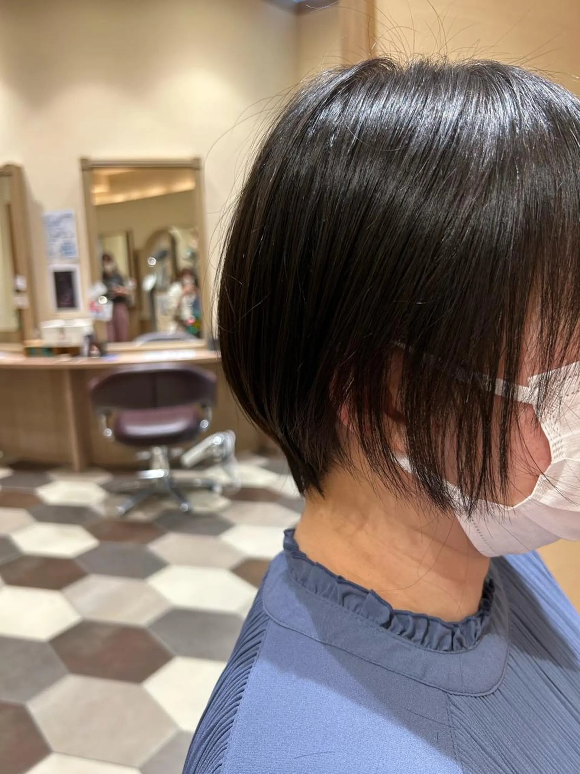 ショート ショートヘア 津田 七美希のヘアスタイル