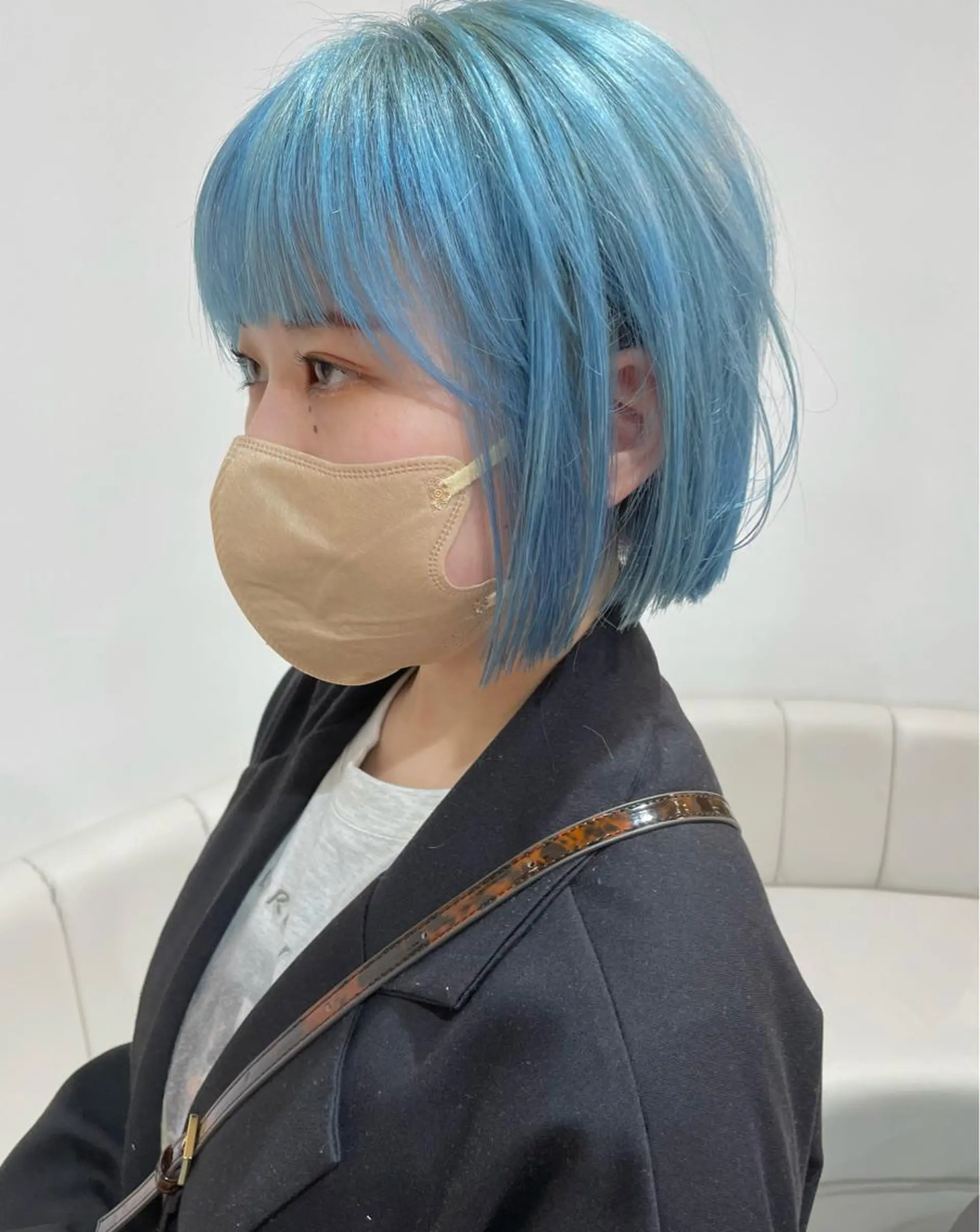 ショート カラー ヘアアレンジ ヘアカラー トリートメント 小倉 愛里のヘアスタイル