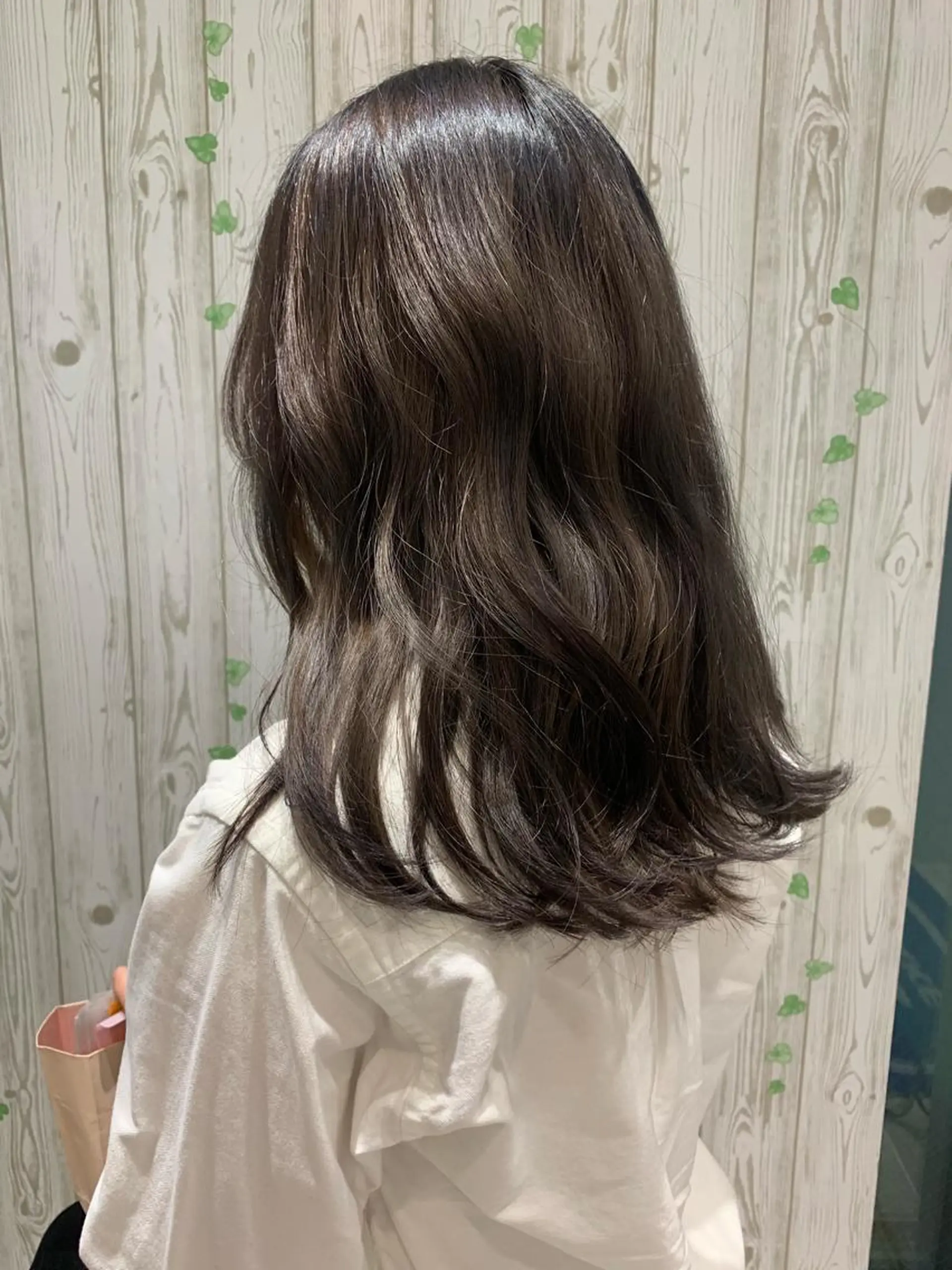 ミディアム 縮毛矯正/髪質改善 /韓国風　山川春輝のヘアスタイル