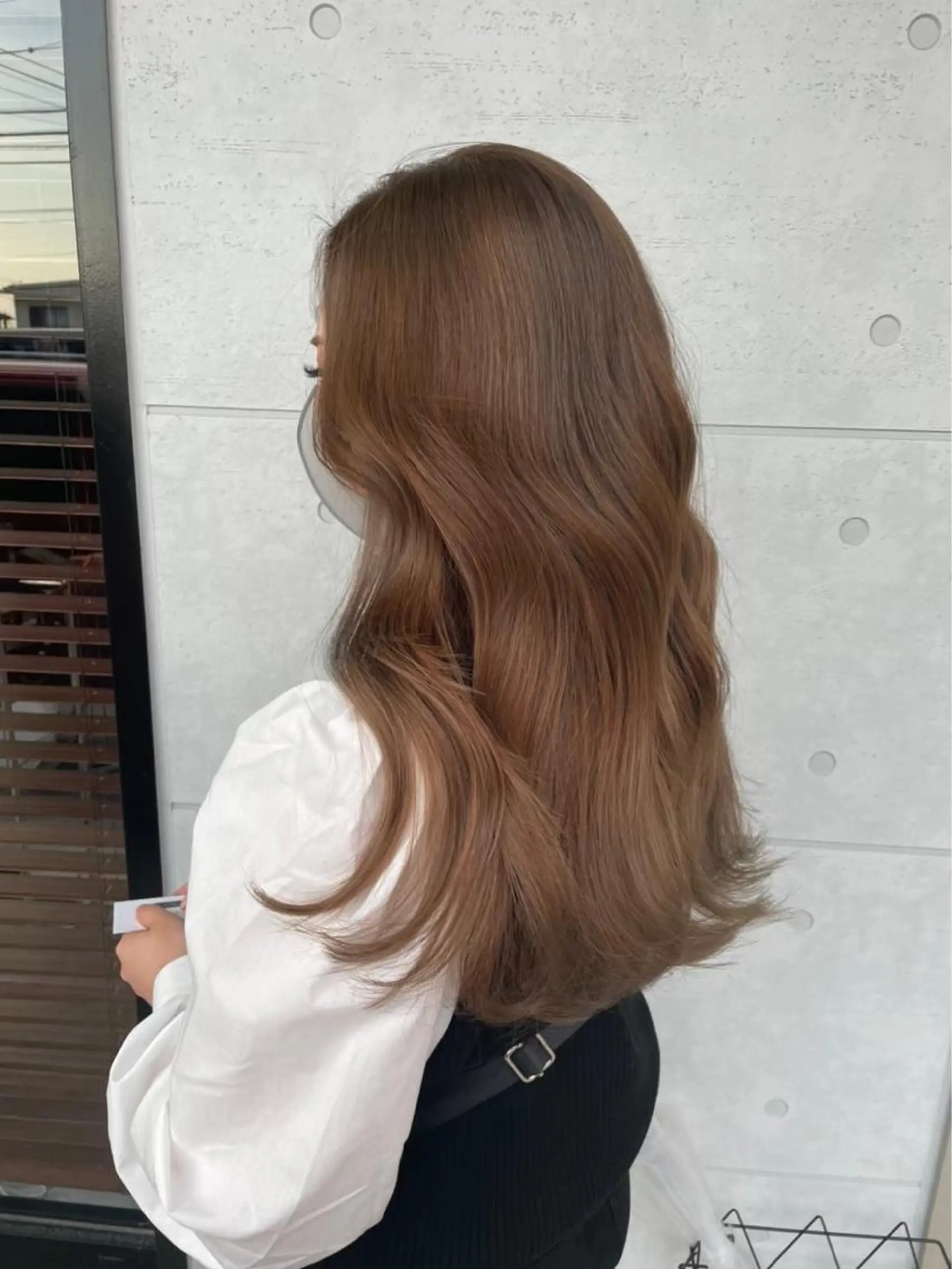 ロング 飛田 楓信のヘアスタイル