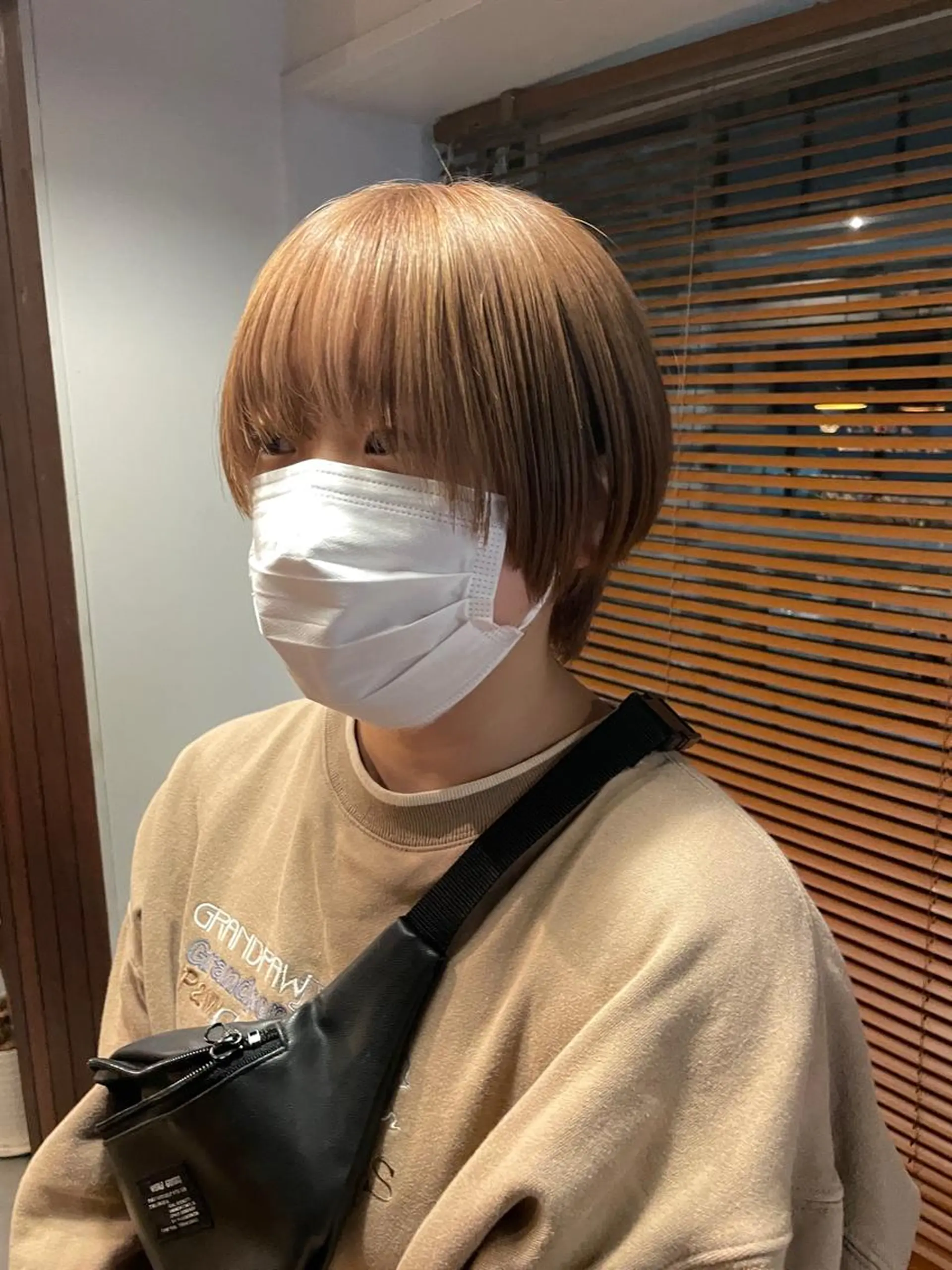 ショート カラー silo所属・silo MOKA 顔周りカット🦦のヘアスタイル