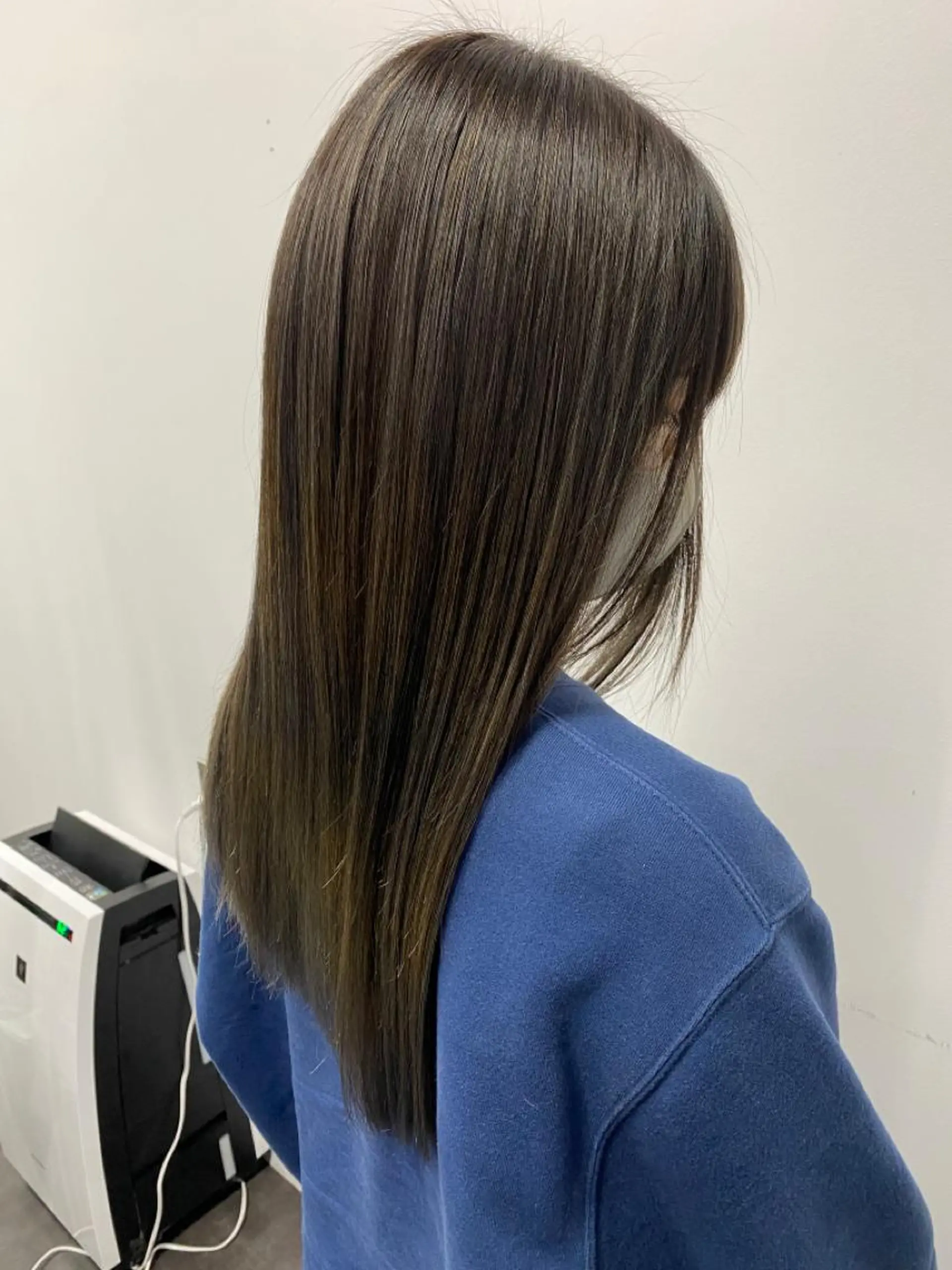 ロング カット ヘアカラー トリートメント U&i所属・平田 広大のヘアスタイル