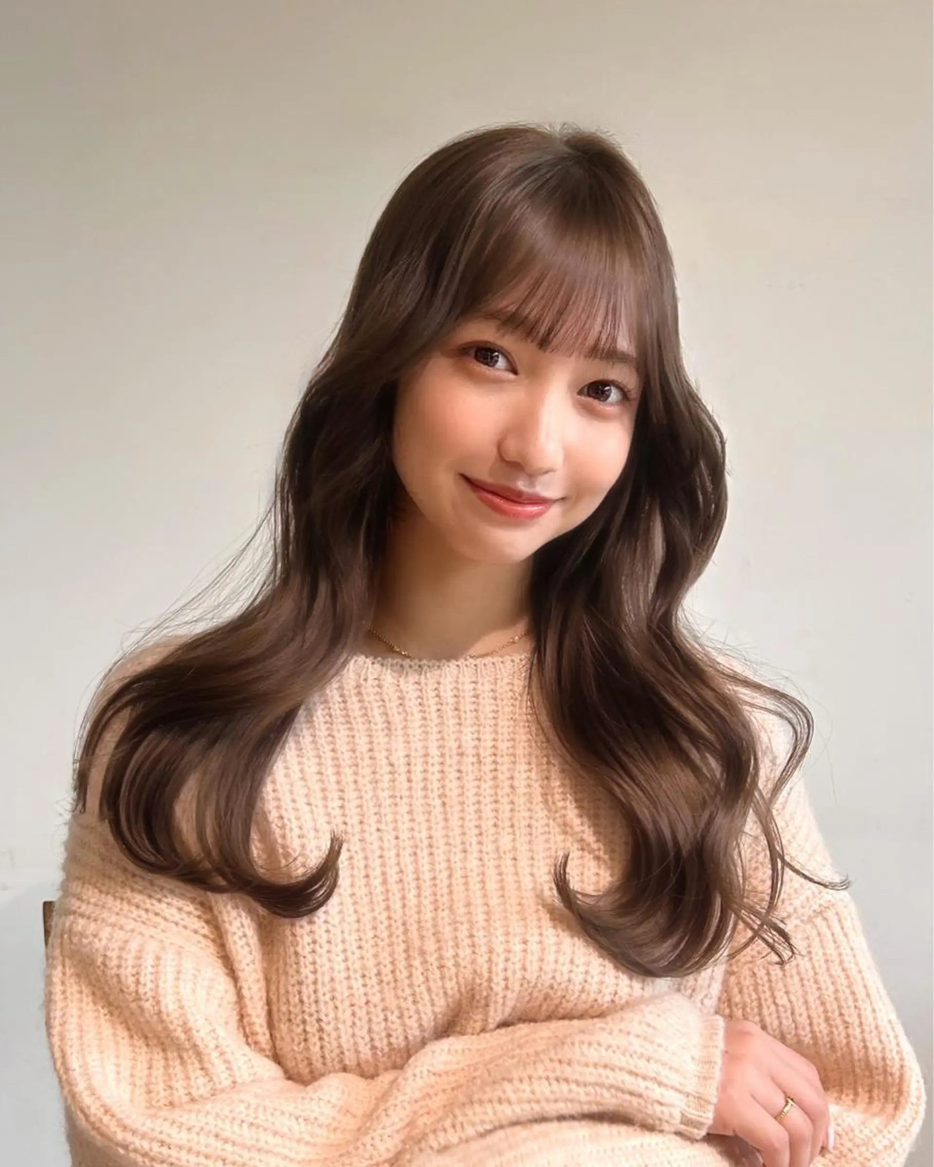 ロング カラー ミディアムヘア Chifumiのヘアスタイル