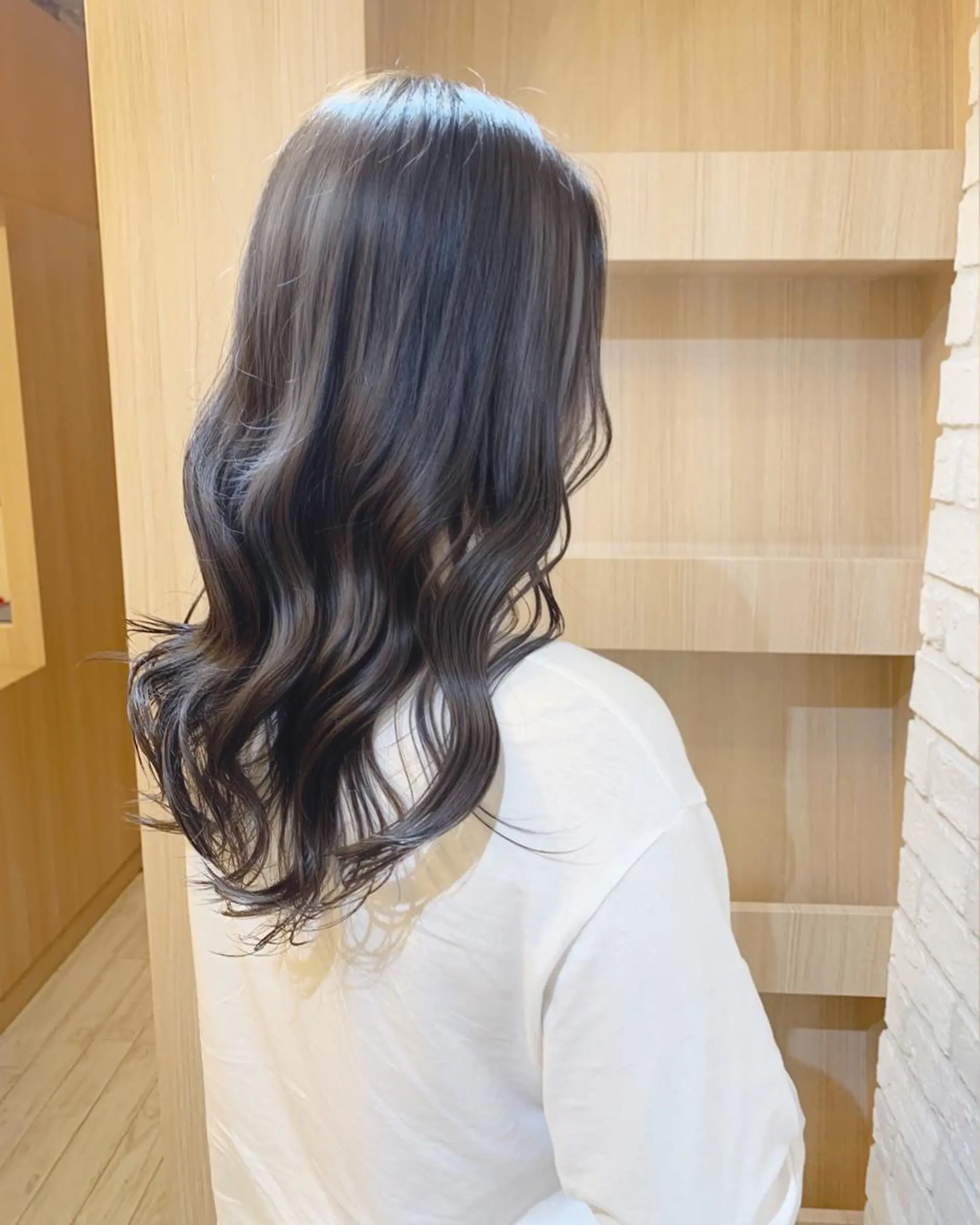 ミディアム カラー ヘアアレンジ ブリーチなし/ レイヤー🌿runaのヘアスタイル