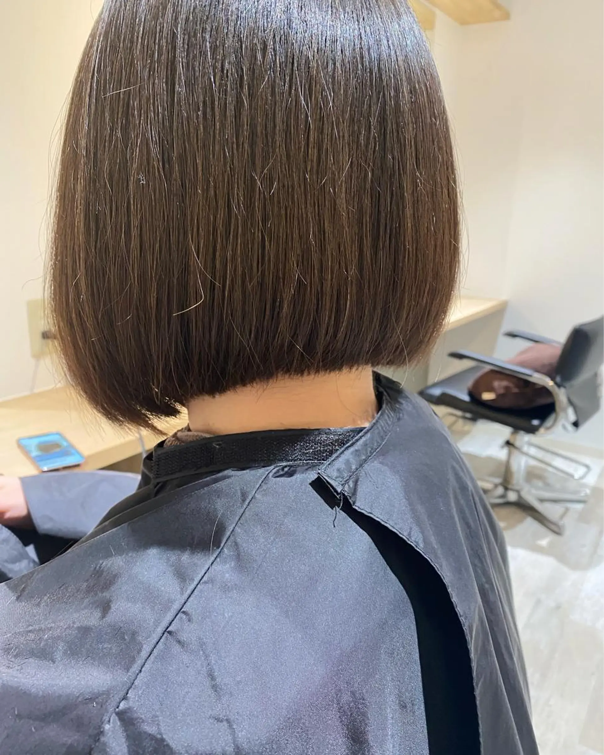 ミディアム 髪質改善/オーガニッ クカラー/栞南のヘアスタイル