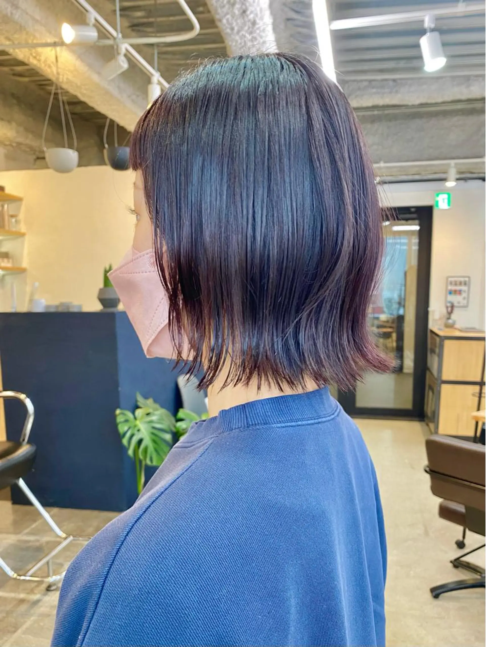 ミディアム カラー ラベンダーカラー ピンクカラー ピンクラベンダー ヘアカラー 暖色カラー/天神/ ヘイマサクラのヘアスタイル