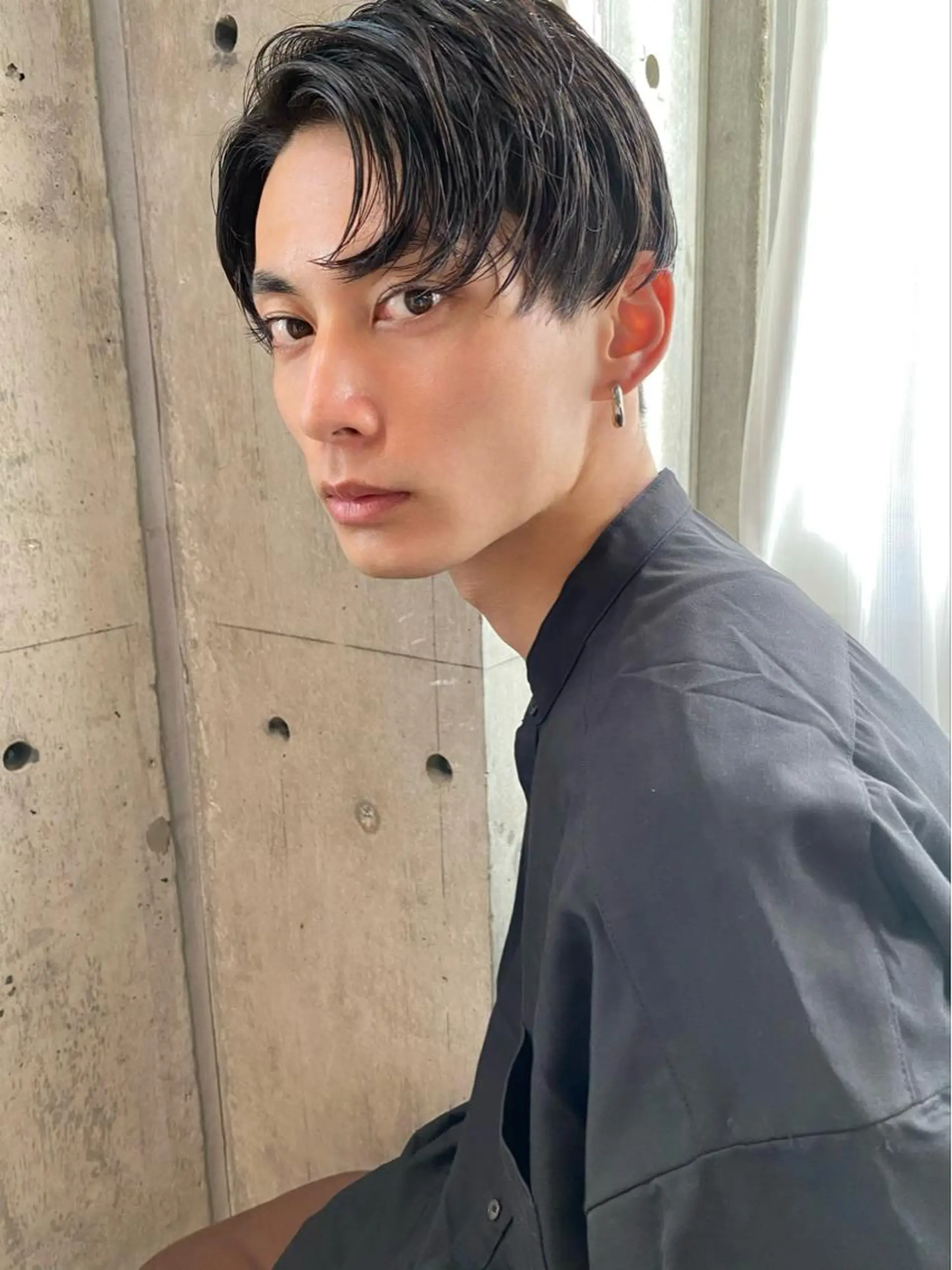 ショート メンズ カット 似合わせカラーパーマ 🌿kitin米川のヘアスタイル